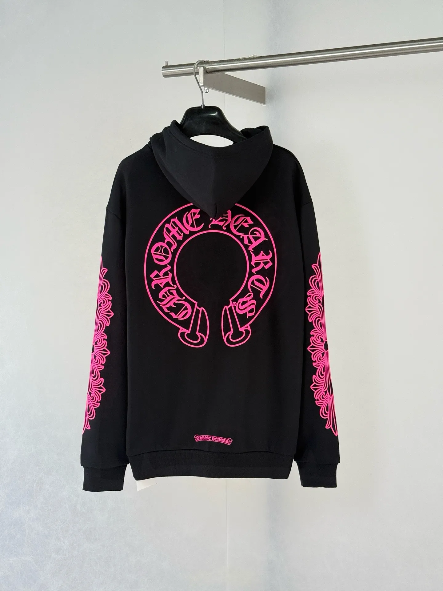 Horseshoe Logo Print Zip-Up Hoodie D29022047 — view 2