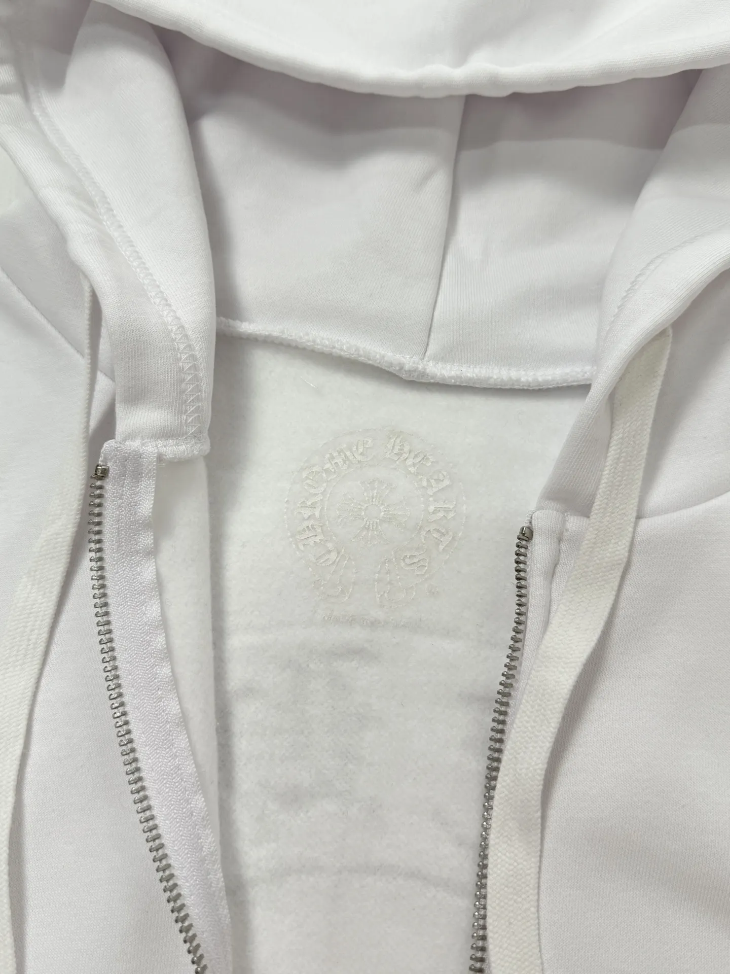 Horseshoe Logo Print Zip-Up Hoodie D29022045 — view 5