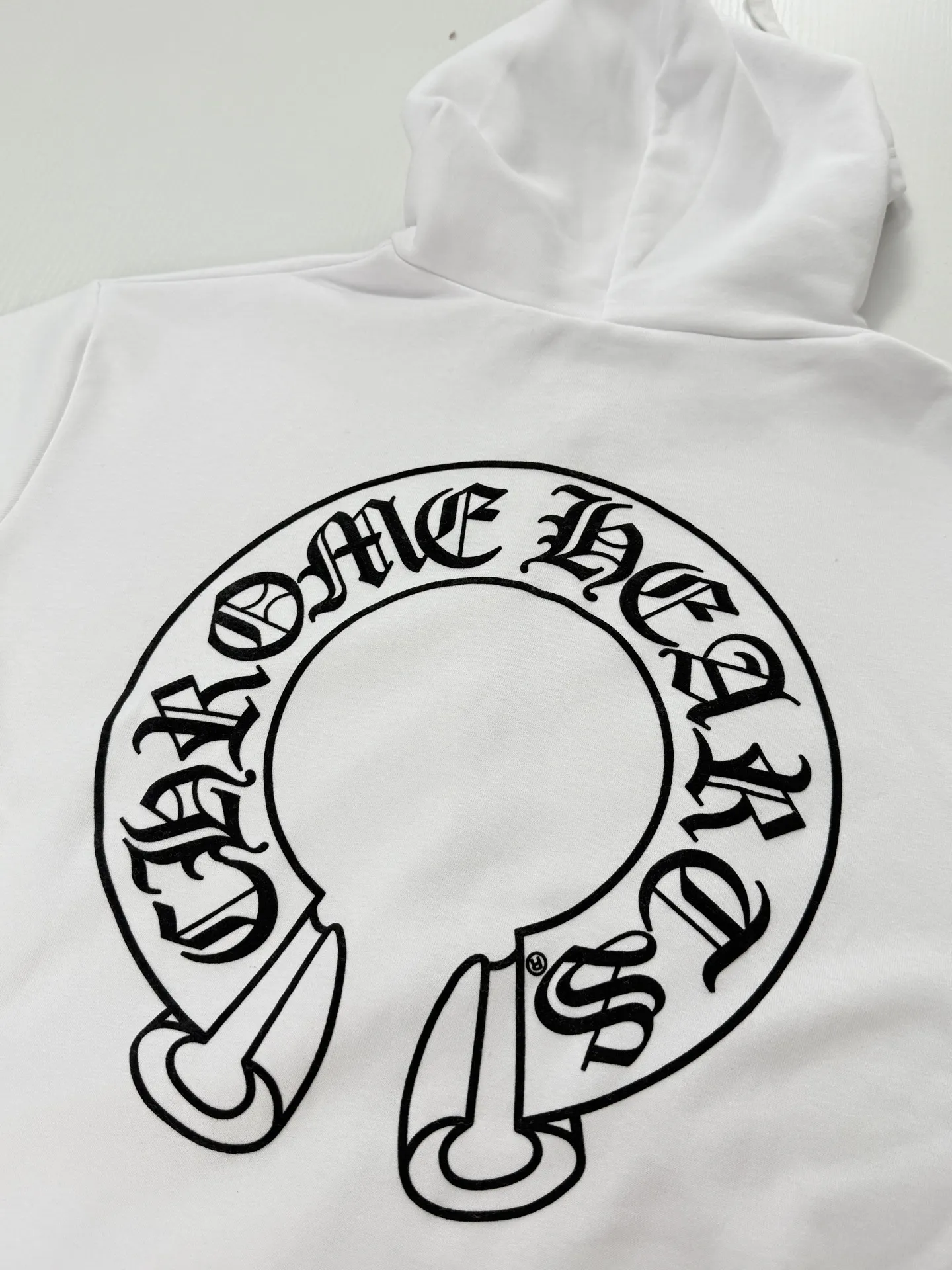 Horseshoe Logo Print Zip-Up Hoodie D29022045 — view 6
