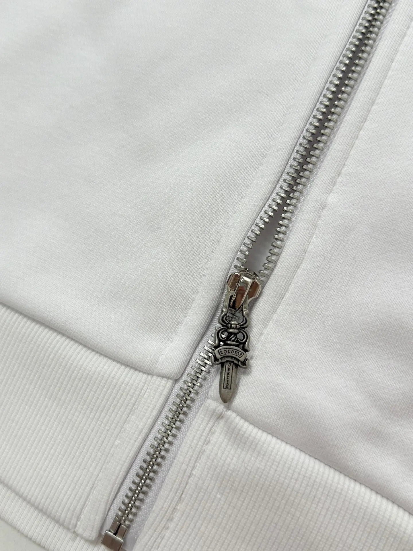 Horseshoe Logo Print Zip-Up Hoodie D29022045 — view 7
