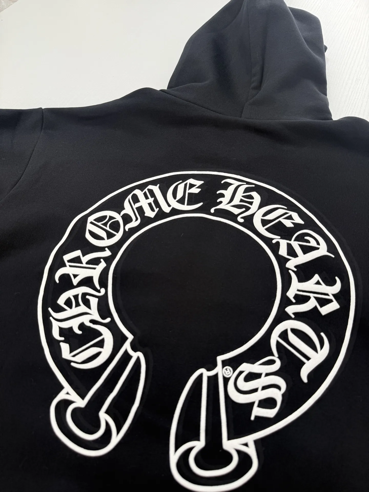 Horseshoe Logo Print Zip-Up Hoodie D29022046 — view 9