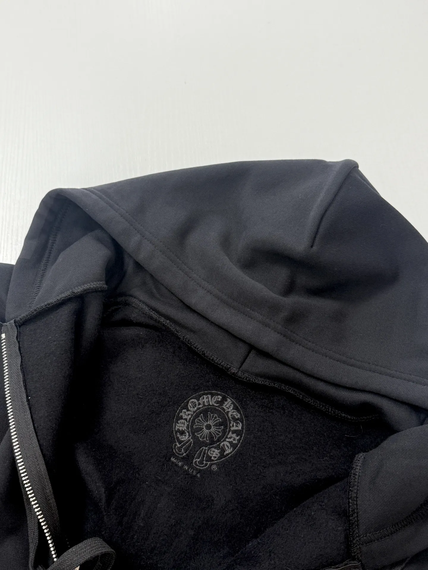 Horseshoe Logo Print Zip-Up Hoodie D29022046 — view 11