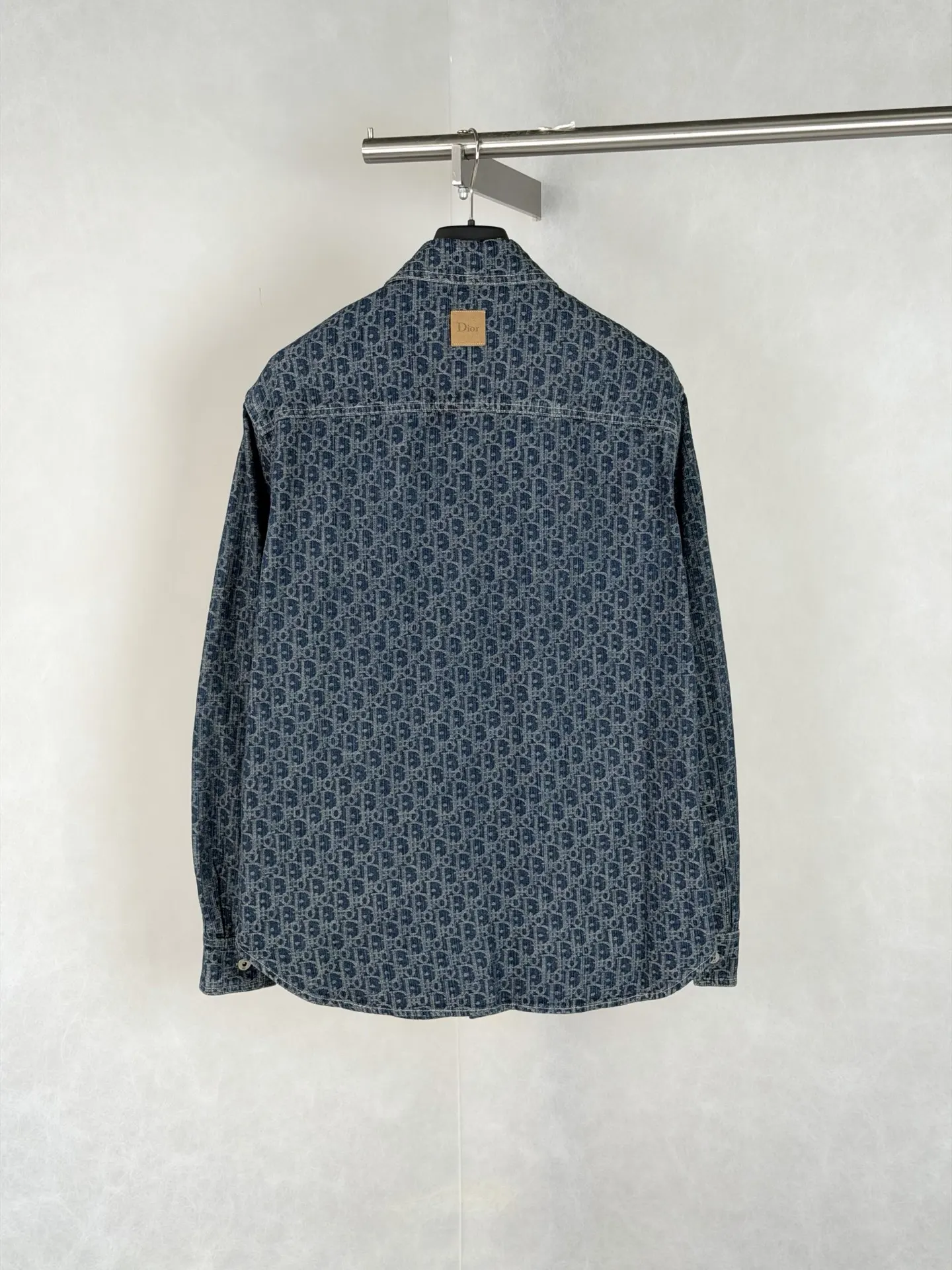 Oblique Jacquard Denim Shirt D29021973 — view 2