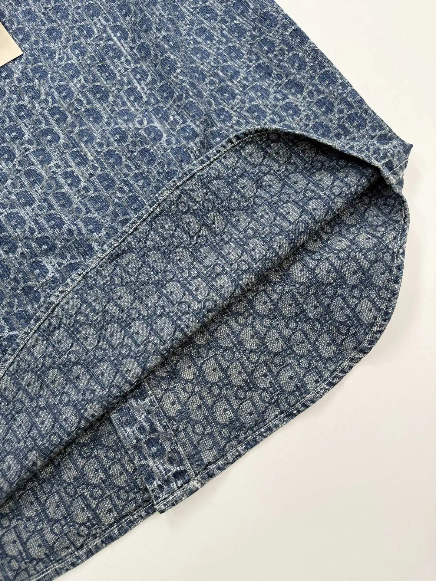 Oblique Jacquard Denim Shirt D29021973 — view 7