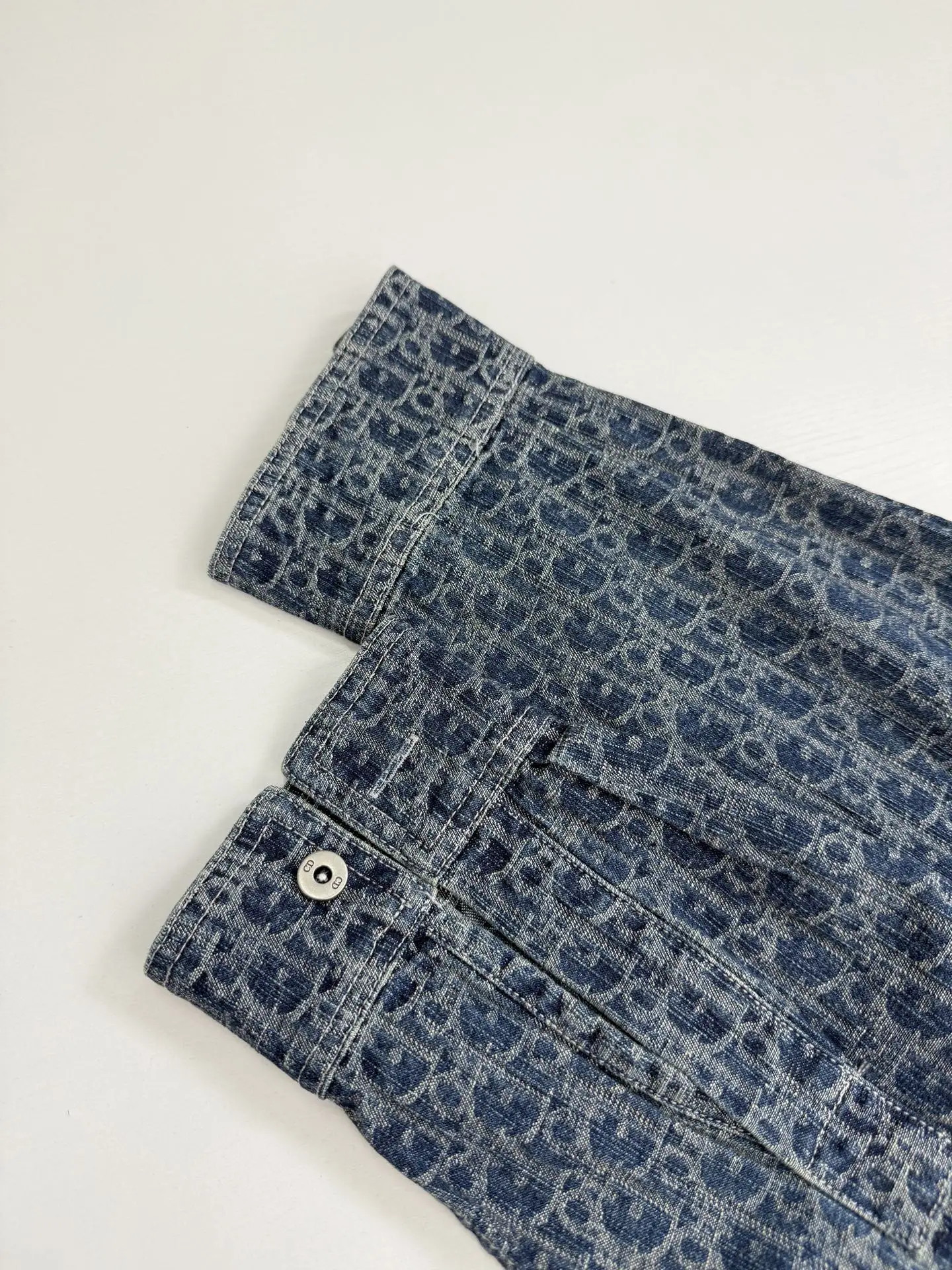 Oblique Jacquard Denim Shirt D29021973 — view 9