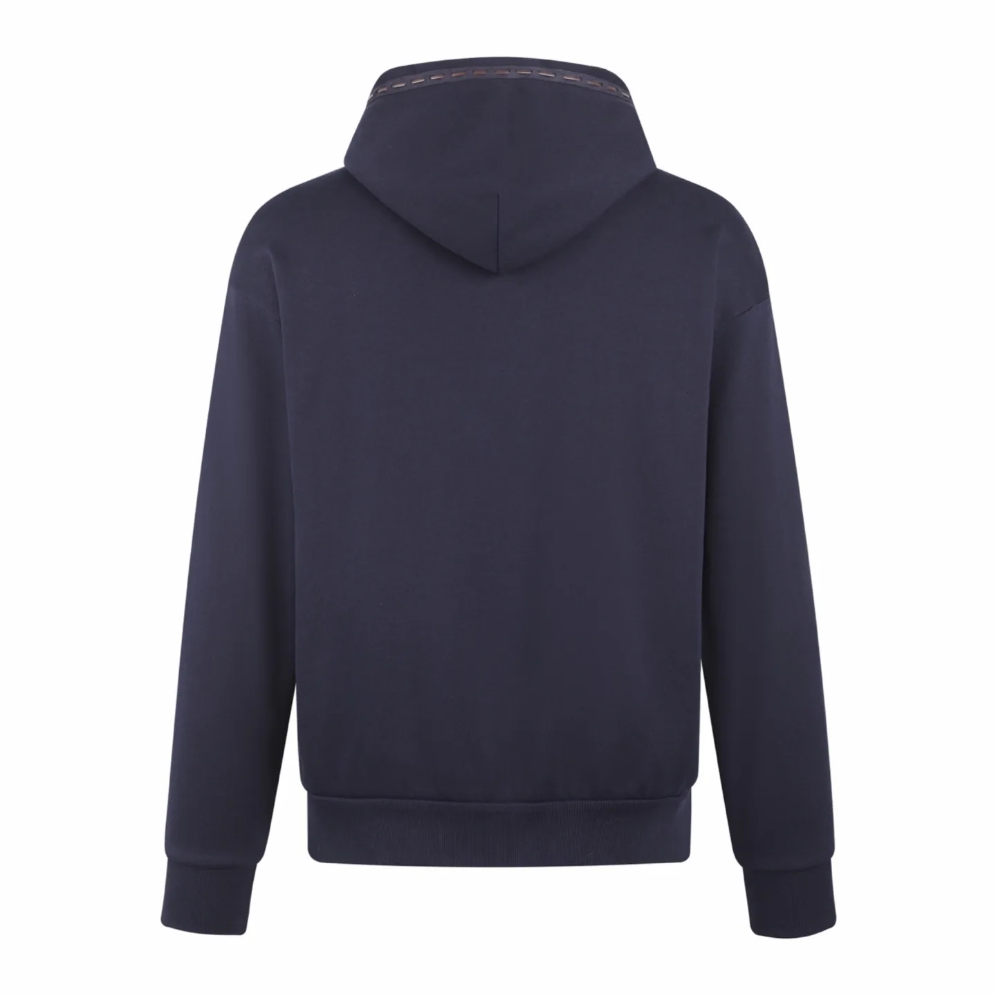 Logo Leather Patch Zip-Up Hoodie D29022410 — view 2