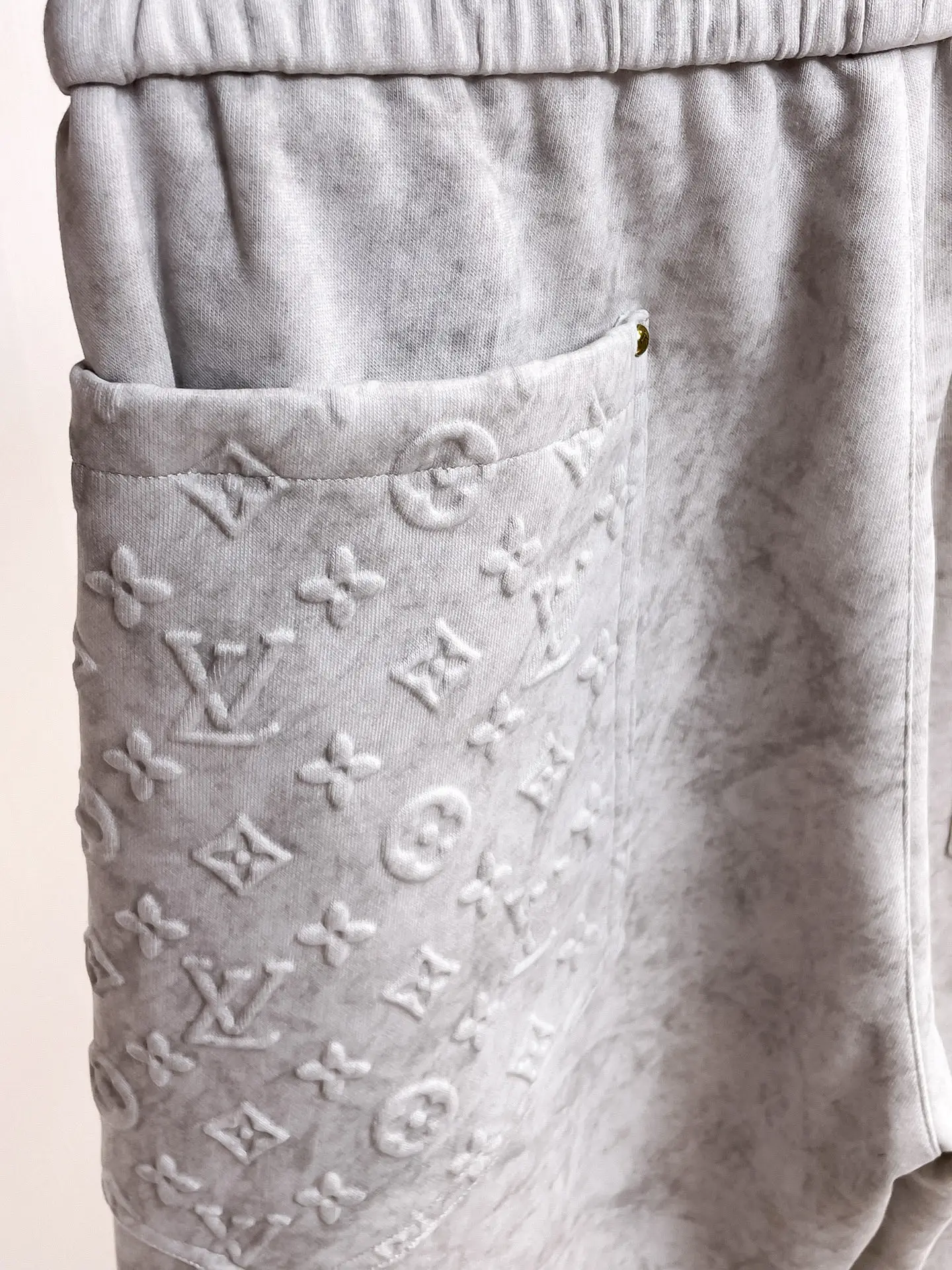 Logo-Appliqué Marbled Drawstring Sweatpants D29015057 — view 10