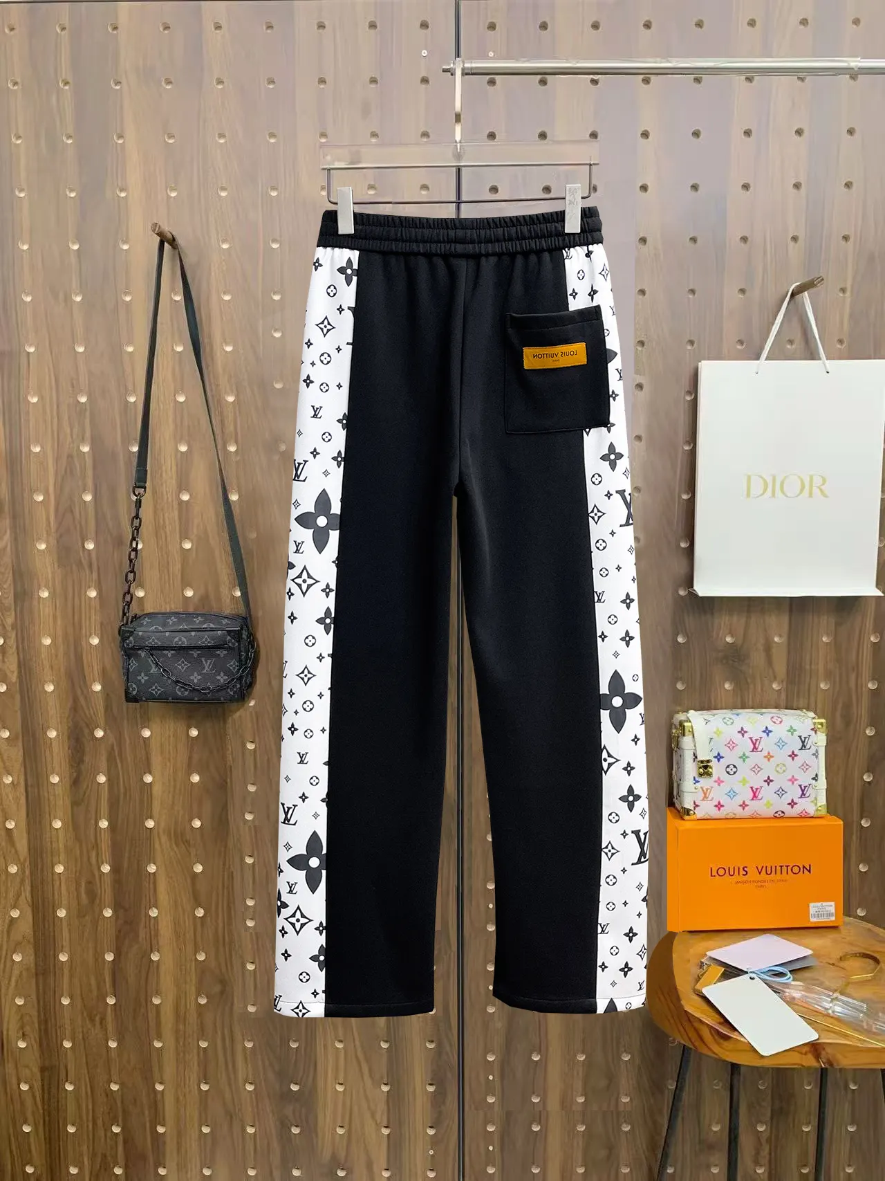 Monogram Side-Stripe Track Pants D29014919 — view 2