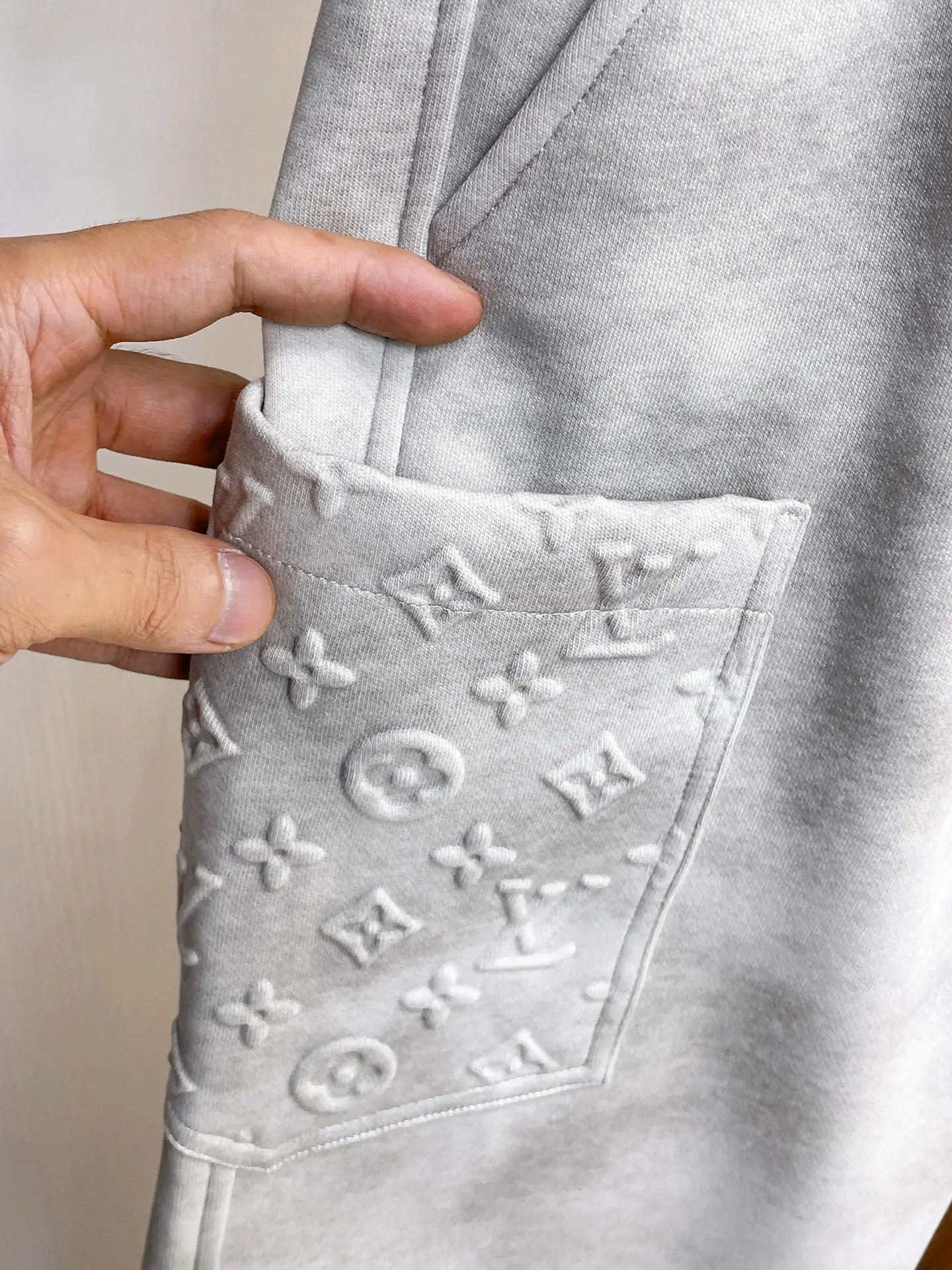 Monogram Embossed Drawstring Sweatpants D29014925 — view 5