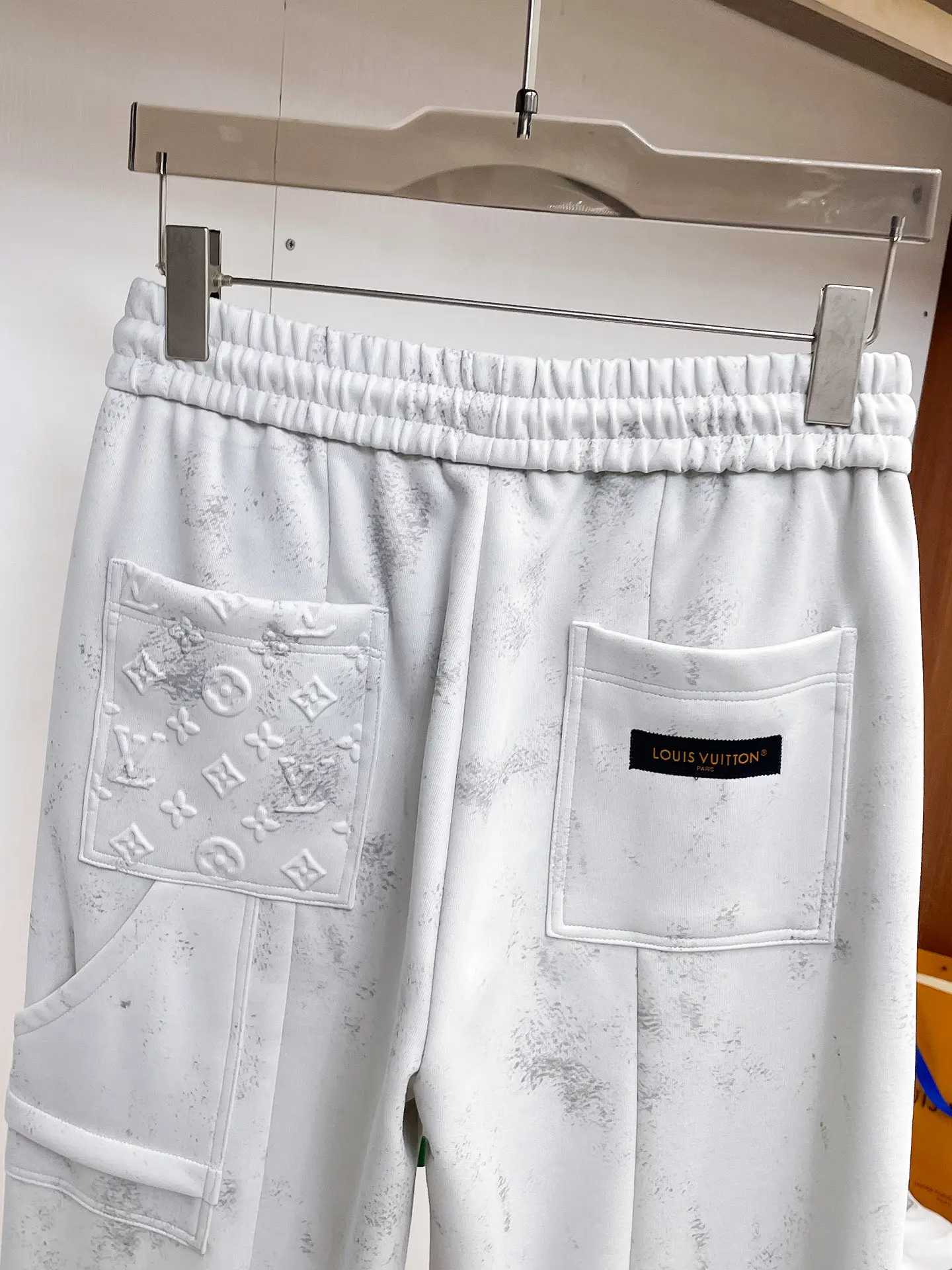 Logo-Embroidered Distressed Sweatpants D29014920 — view 8