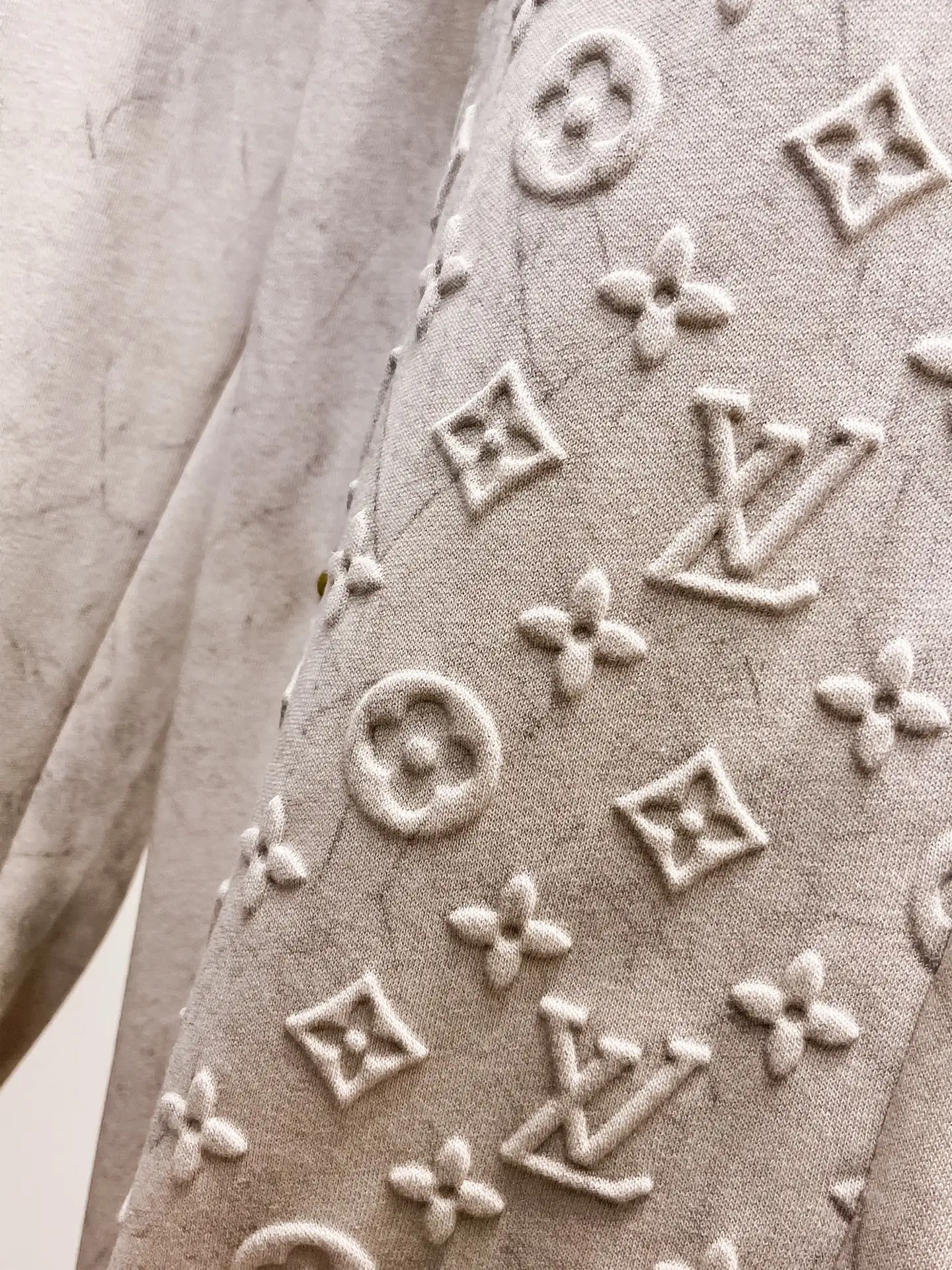 Monogram Embossed Cotton-Blend Sweatpants D29014901 — view 4