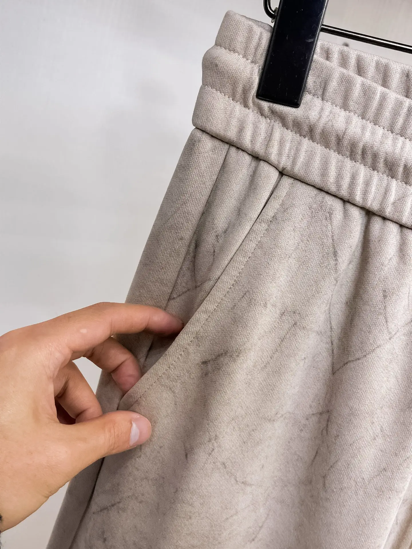 Monogram Embossed Cotton-Blend Sweatpants D29014901 — view 6
