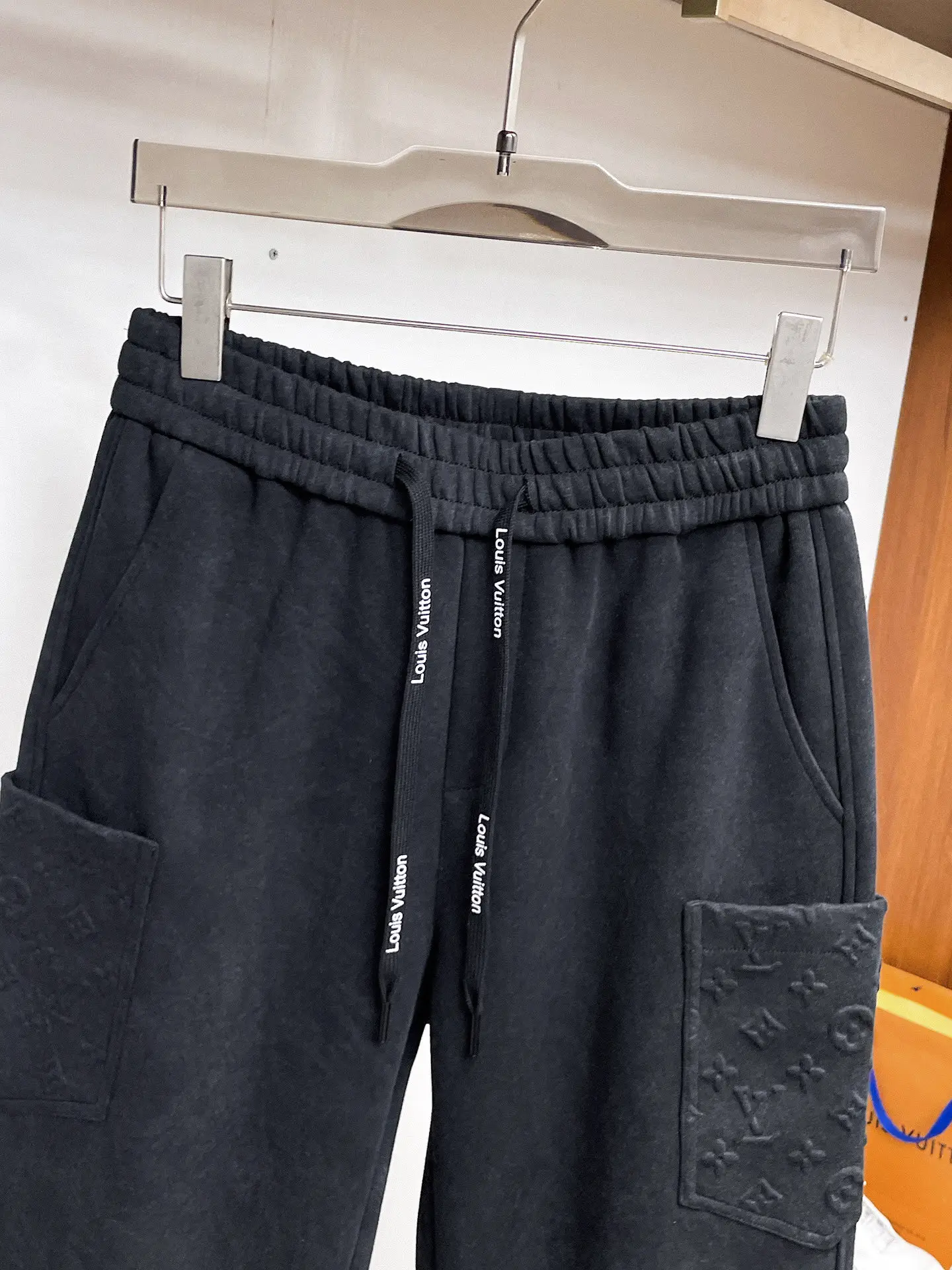 Monogram Embossed Cotton-Blend Sweatpants D29014926 — view 3