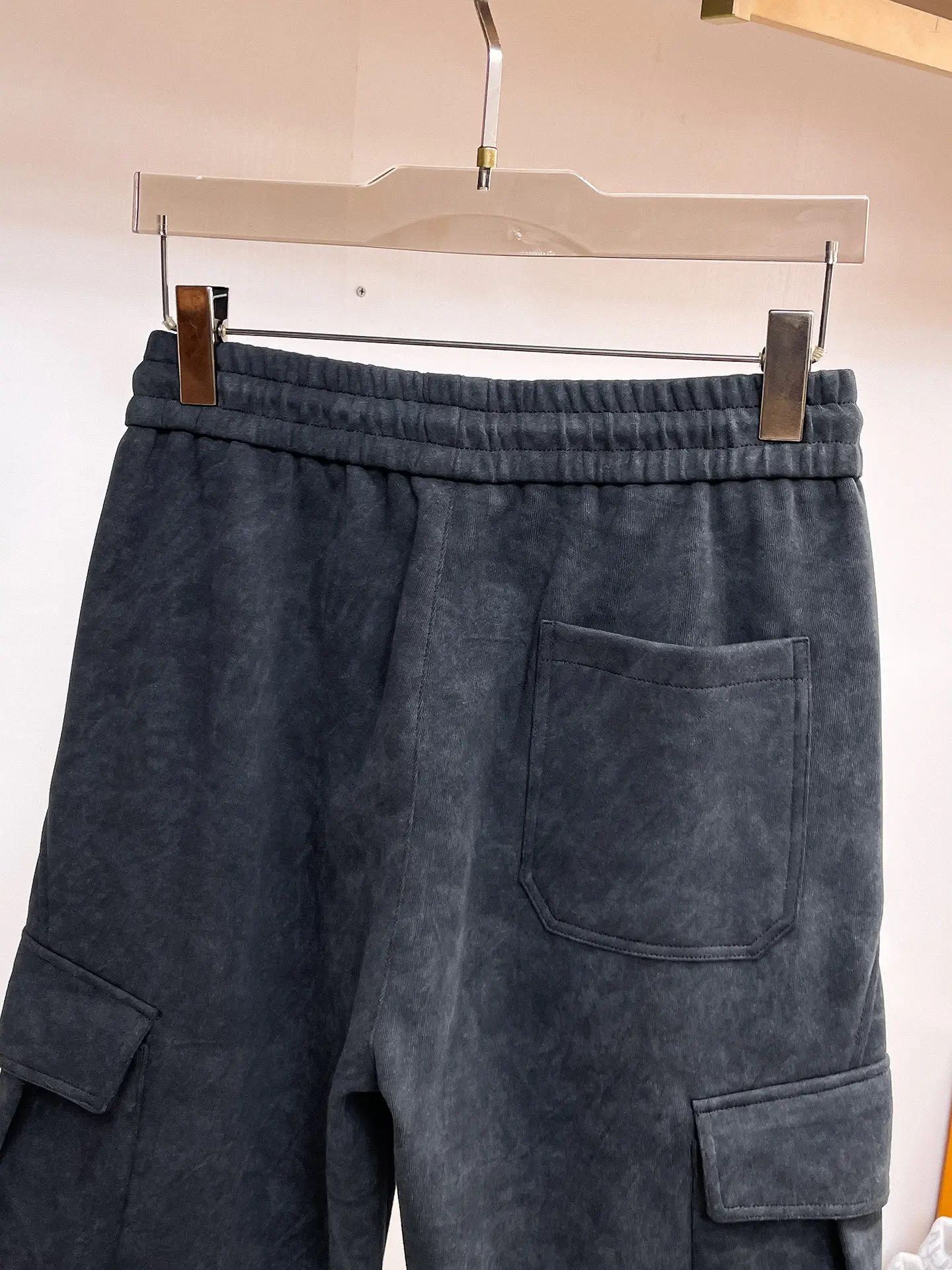 Logo-Appliqué Cotton-Blend Cargo Sweatpants D29014878 — view 9