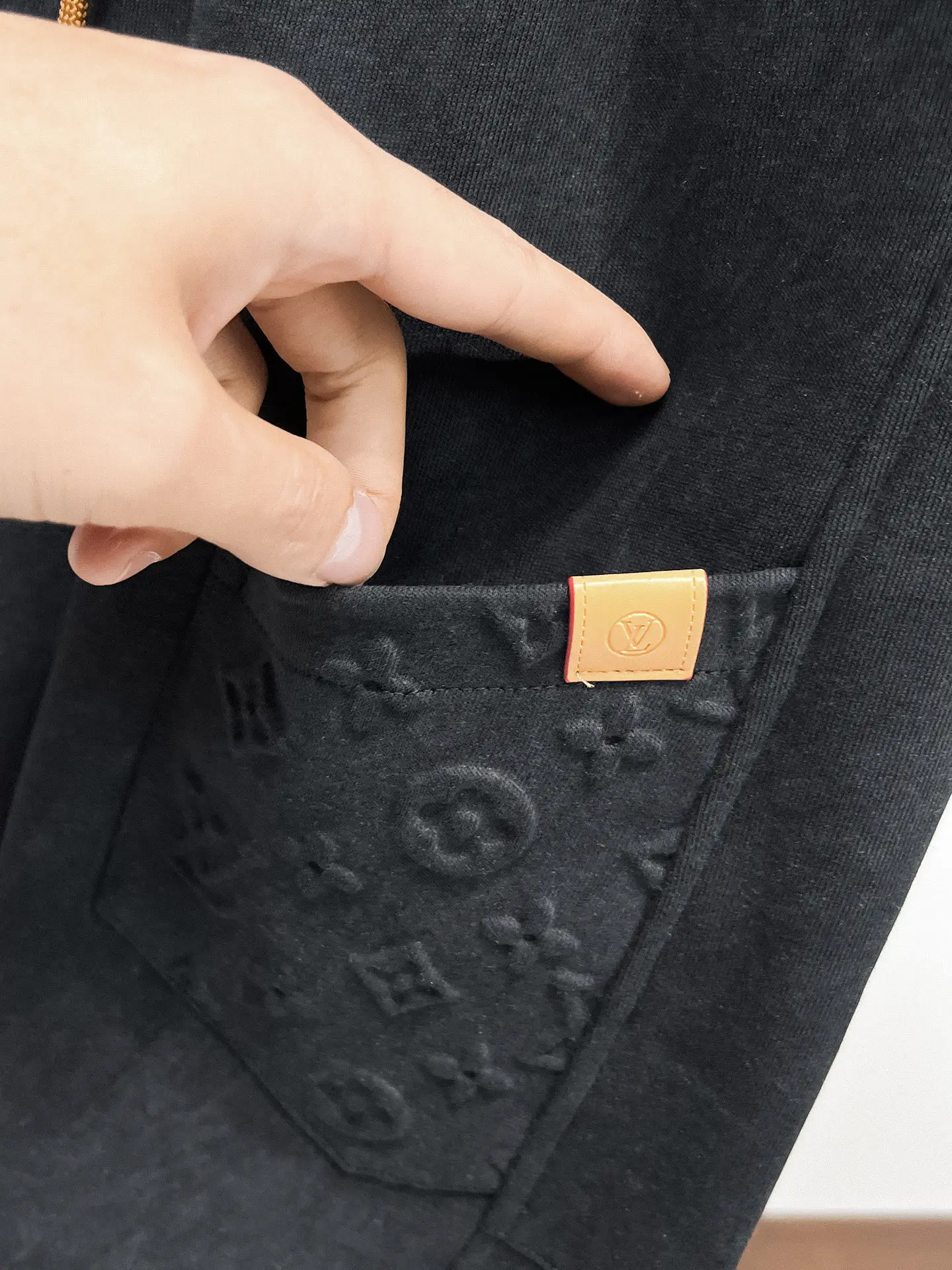 Monogram Embossed Drawstring Sweatpants D29015033 — view 4