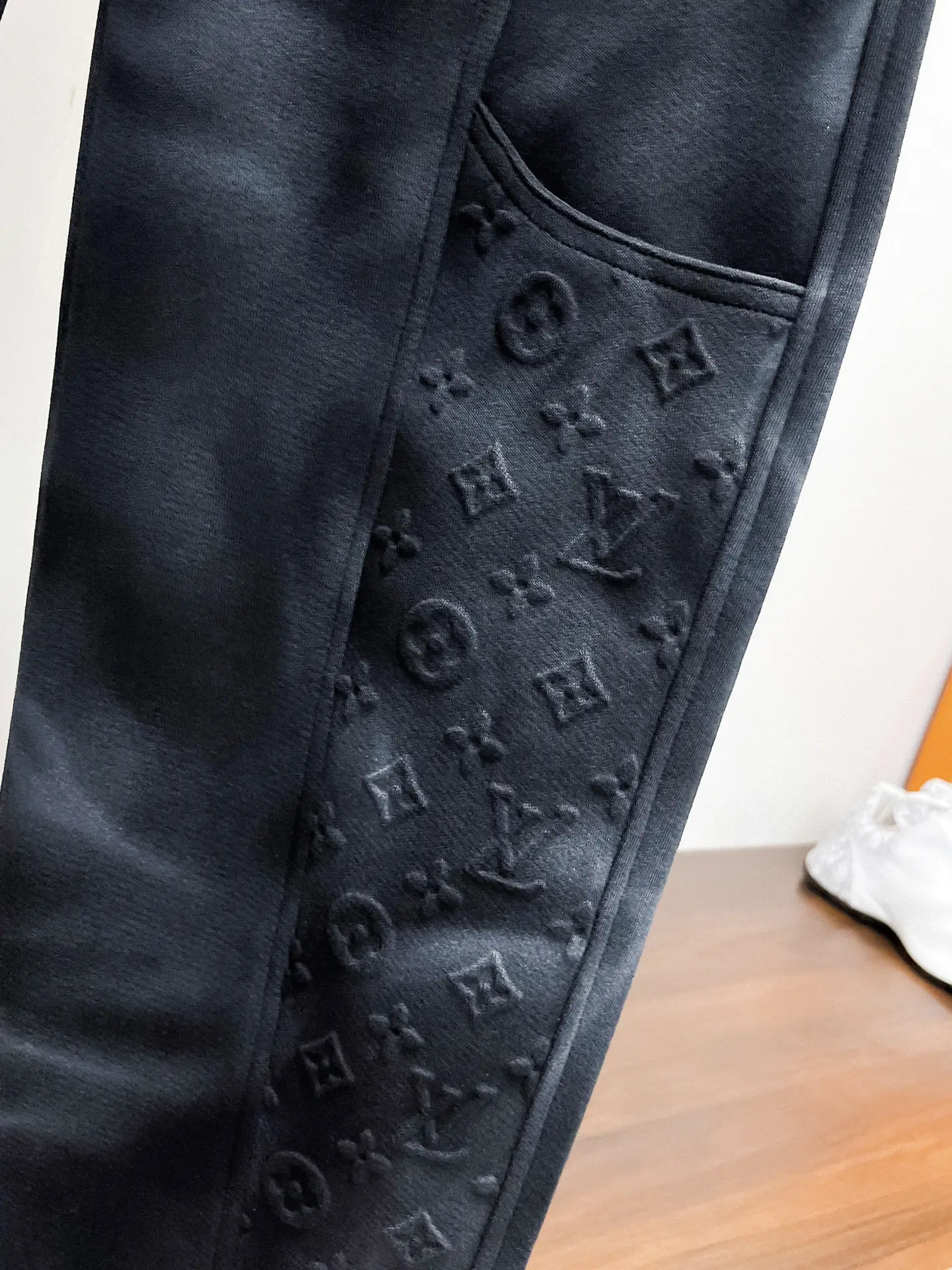 Monogram Embossed Drawstring Sweatpants D29014976 — view 5
