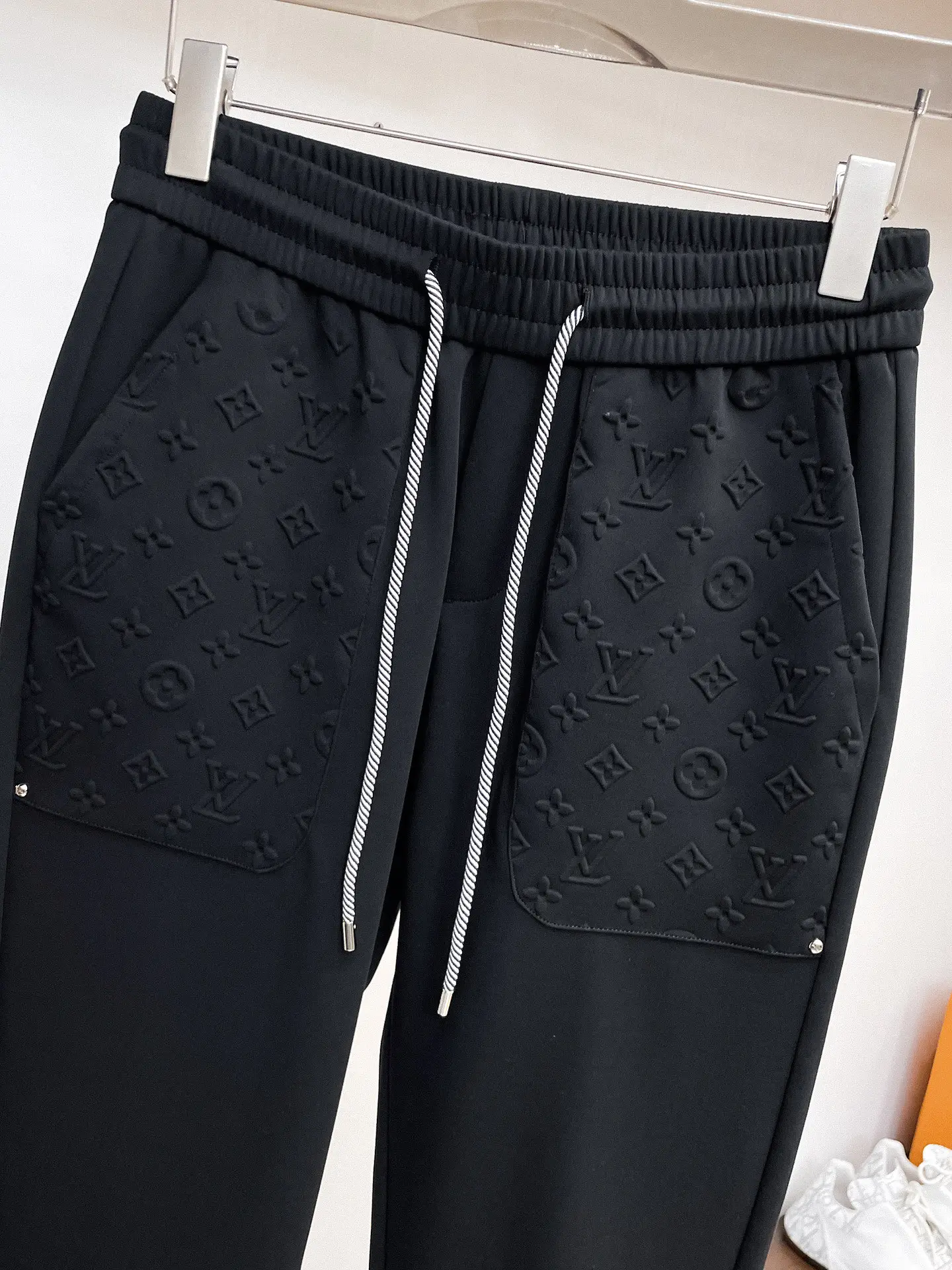 Monogram Embossed Cotton-Blend Sweatpants D29014982 — view 3