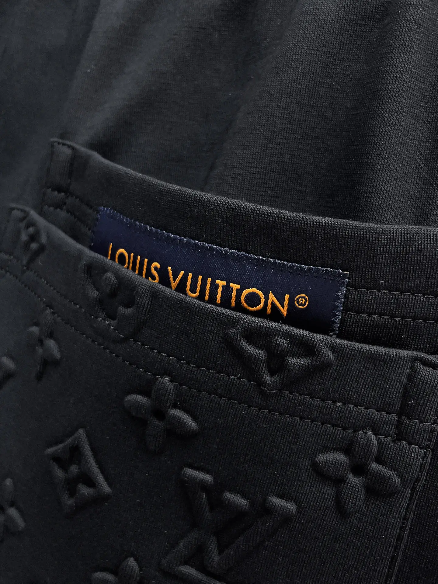 Monogram Embossed Cotton-Blend Sweatpants D29014982 — view 11