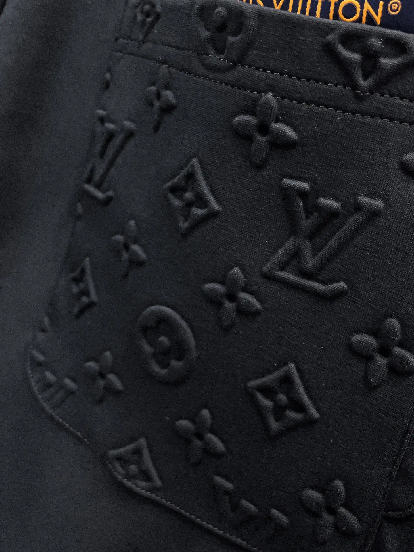 Monogram Embossed Cotton-Blend Sweatpants D29014982 — view 12