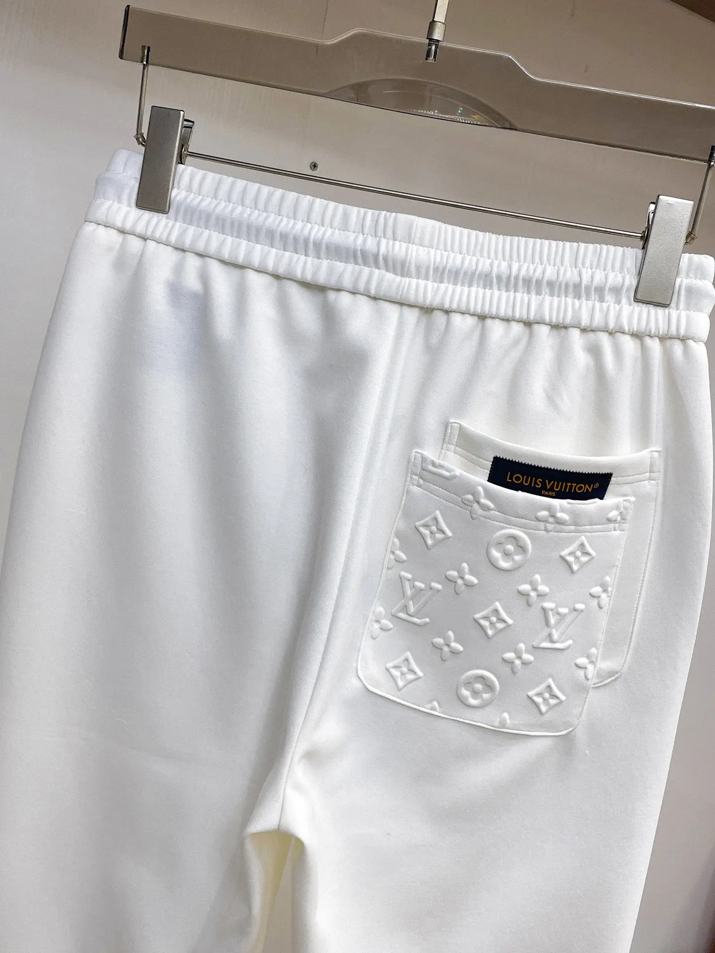 Monogram Embossed Cotton-Blend Sweatpants D29014981 — view 9