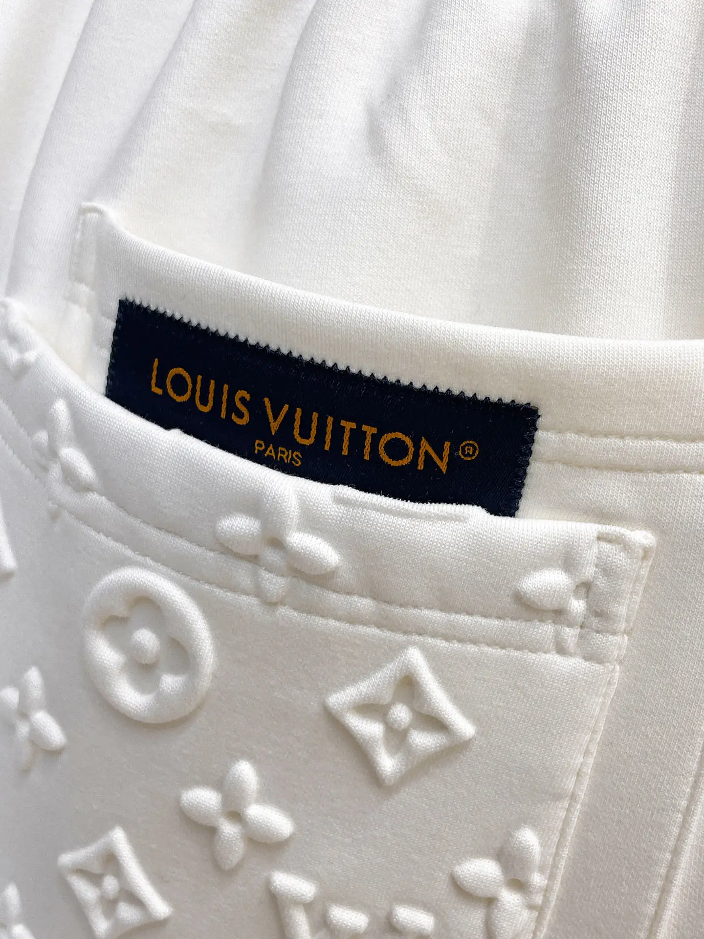Monogram Embossed Cotton-Blend Sweatpants D29014981 — view 11
