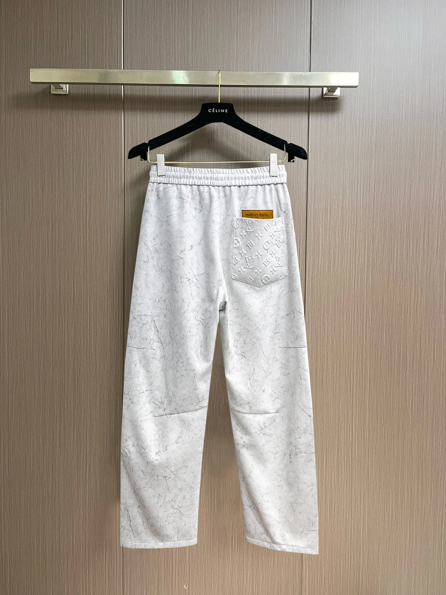 Monogram Embossed Drawstring Sweatpants D29015032 — view 2