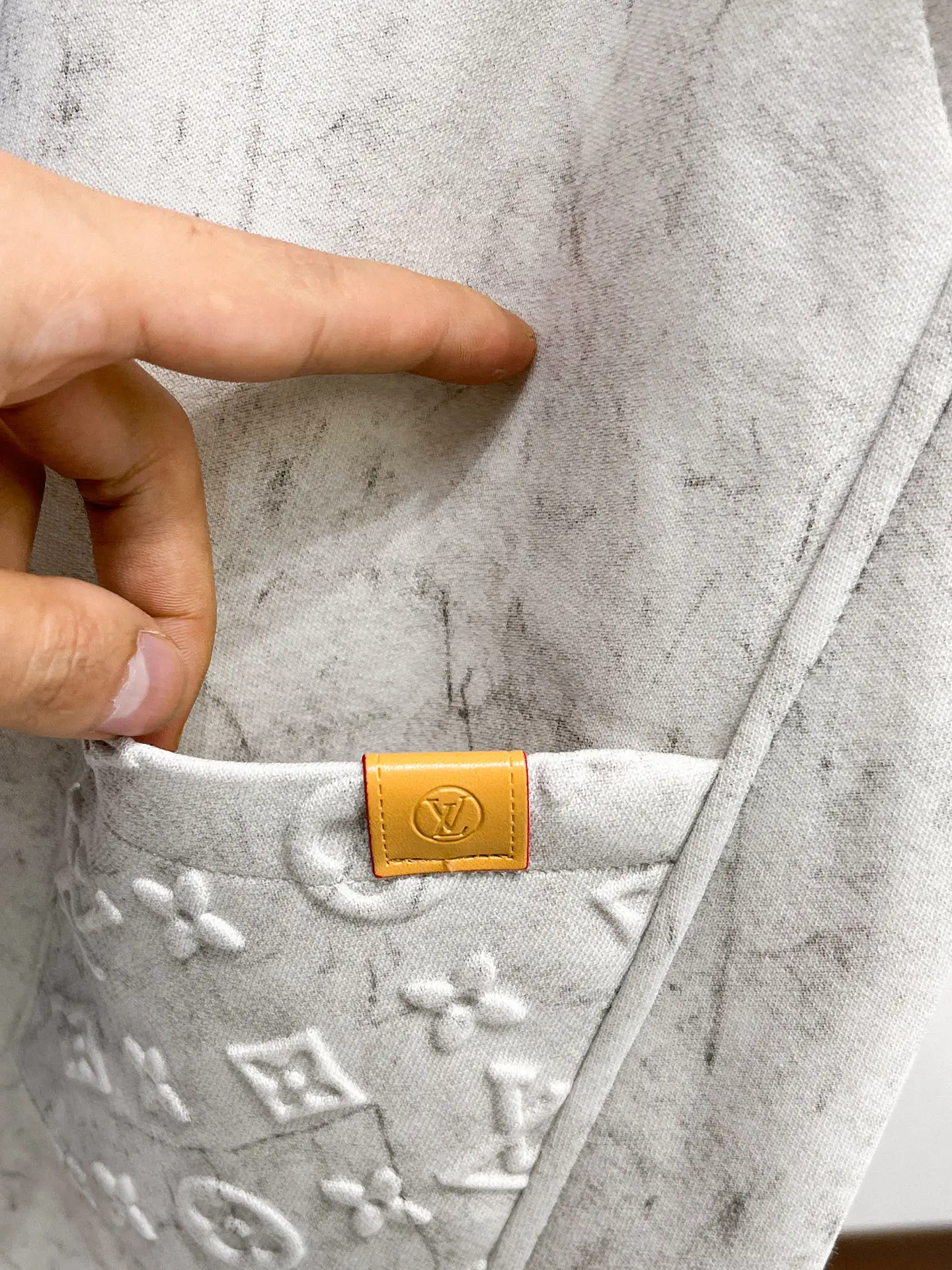 Monogram Embossed Drawstring Sweatpants D29015032 — view 4