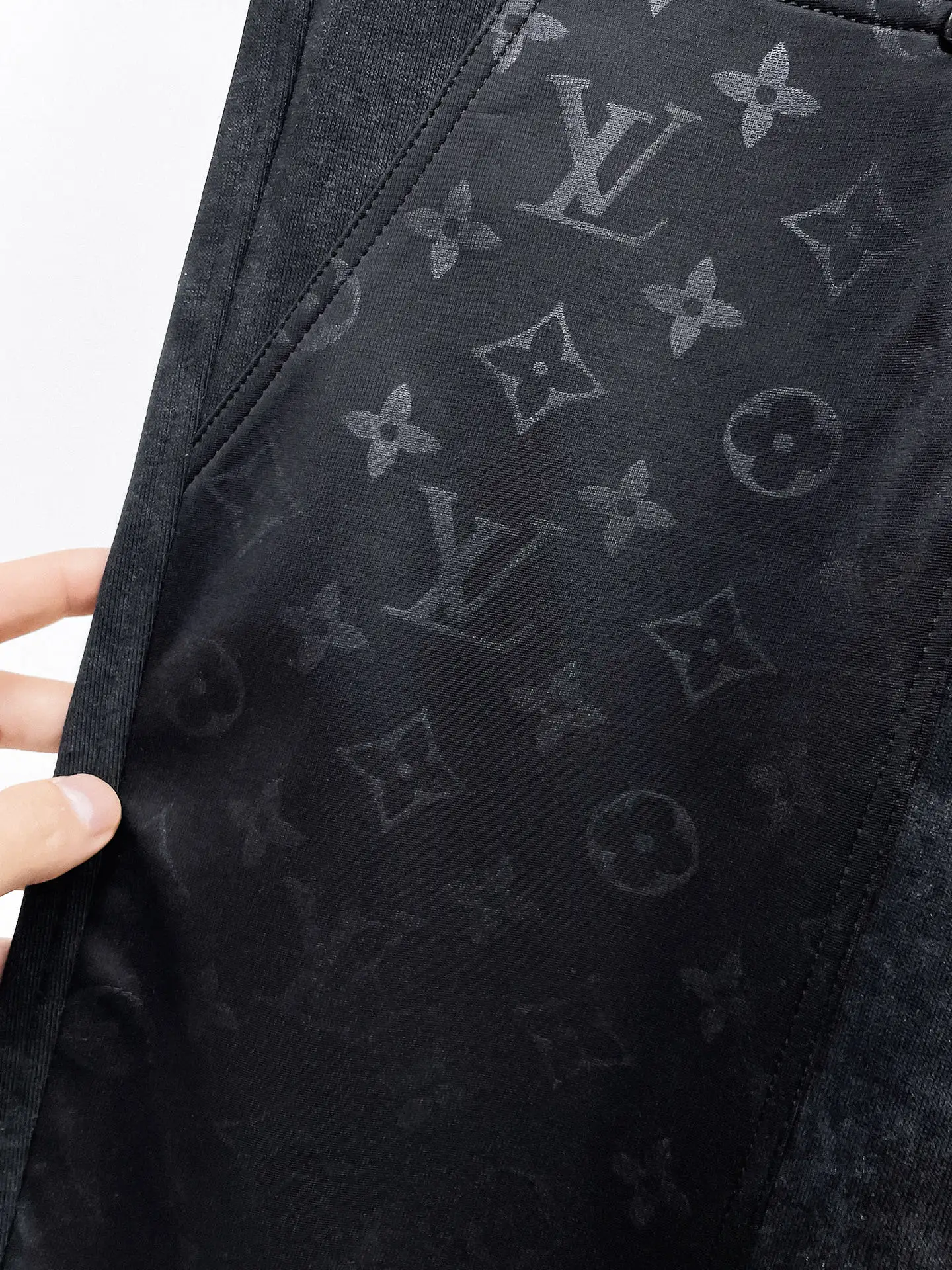Monogram Embossed Tapered Sweatpants D29015016 — view 4