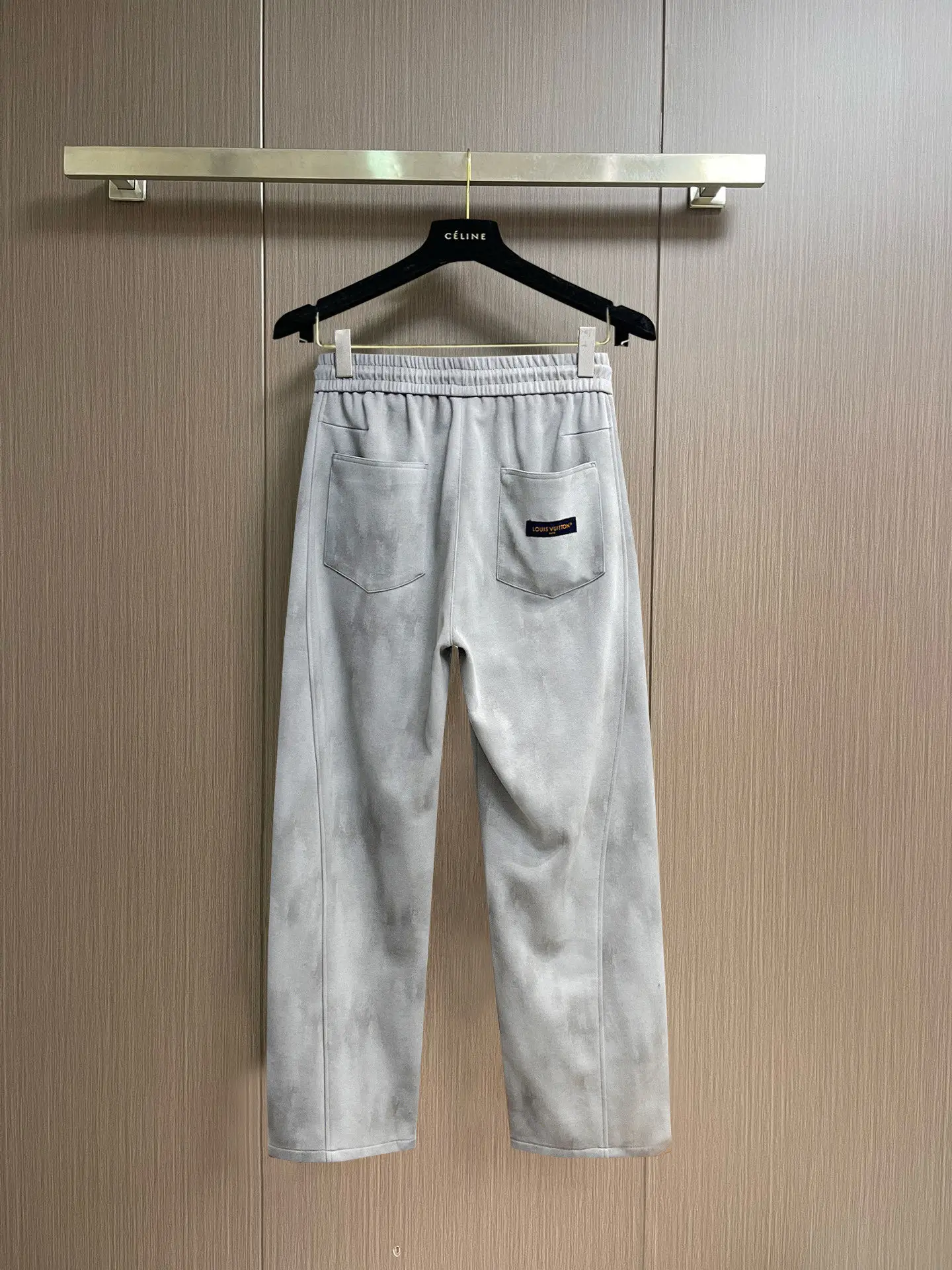 Monogram Embossed Cotton-Blend Sweatpants D29014975 — view 2