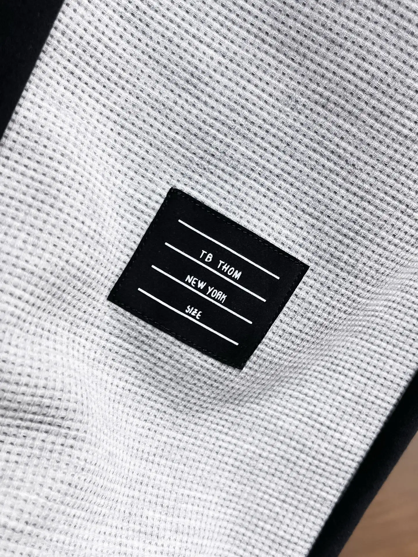 Four-Bar Stripe Waffle Knit Sweatpants D29014903 — view 5