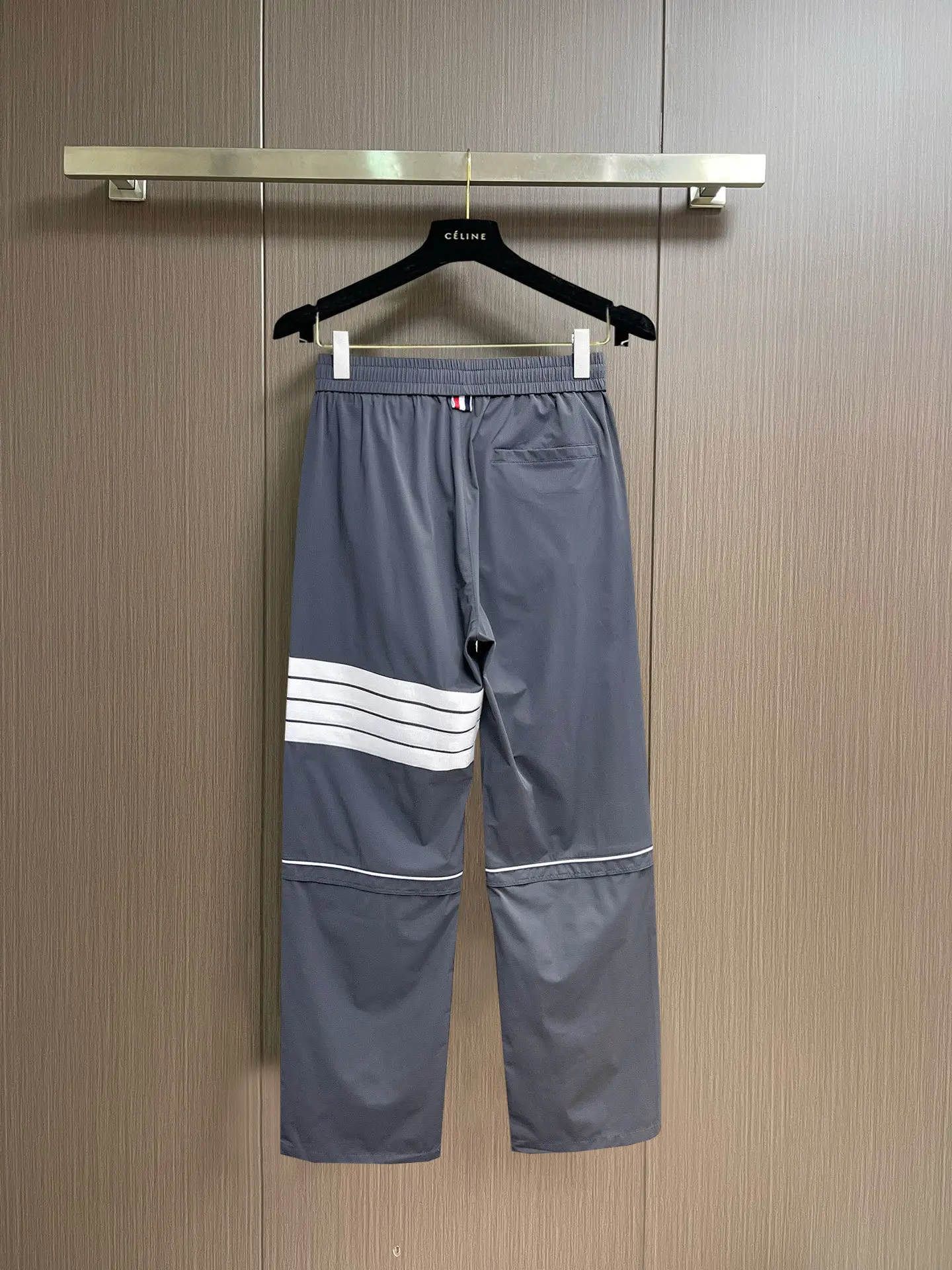 Four-Bar Stripe Drawstring Trousers D29014995 — view 2