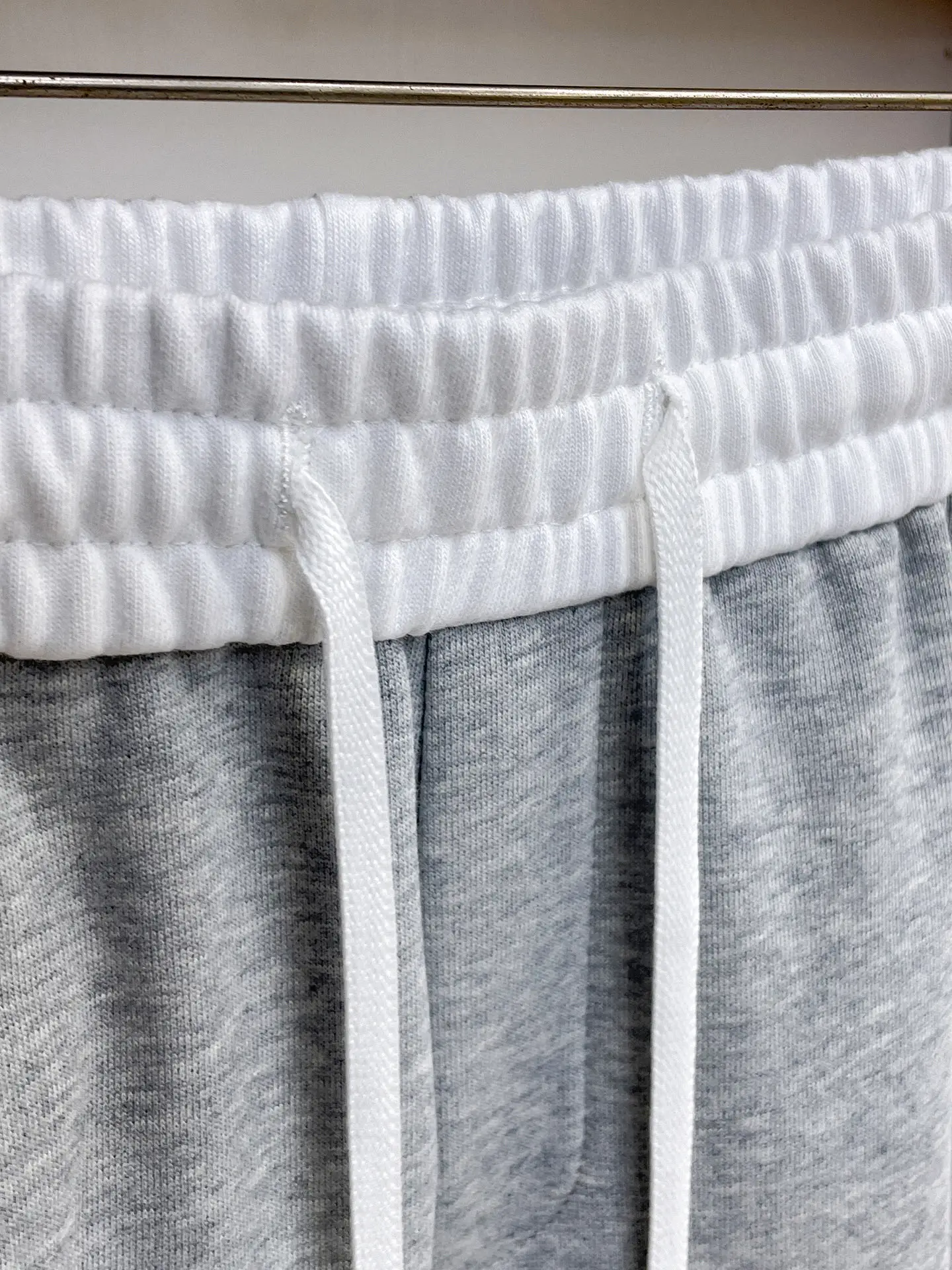 Striped Cotton-Blend Jersey Sweatpants D29015005 — view 6
