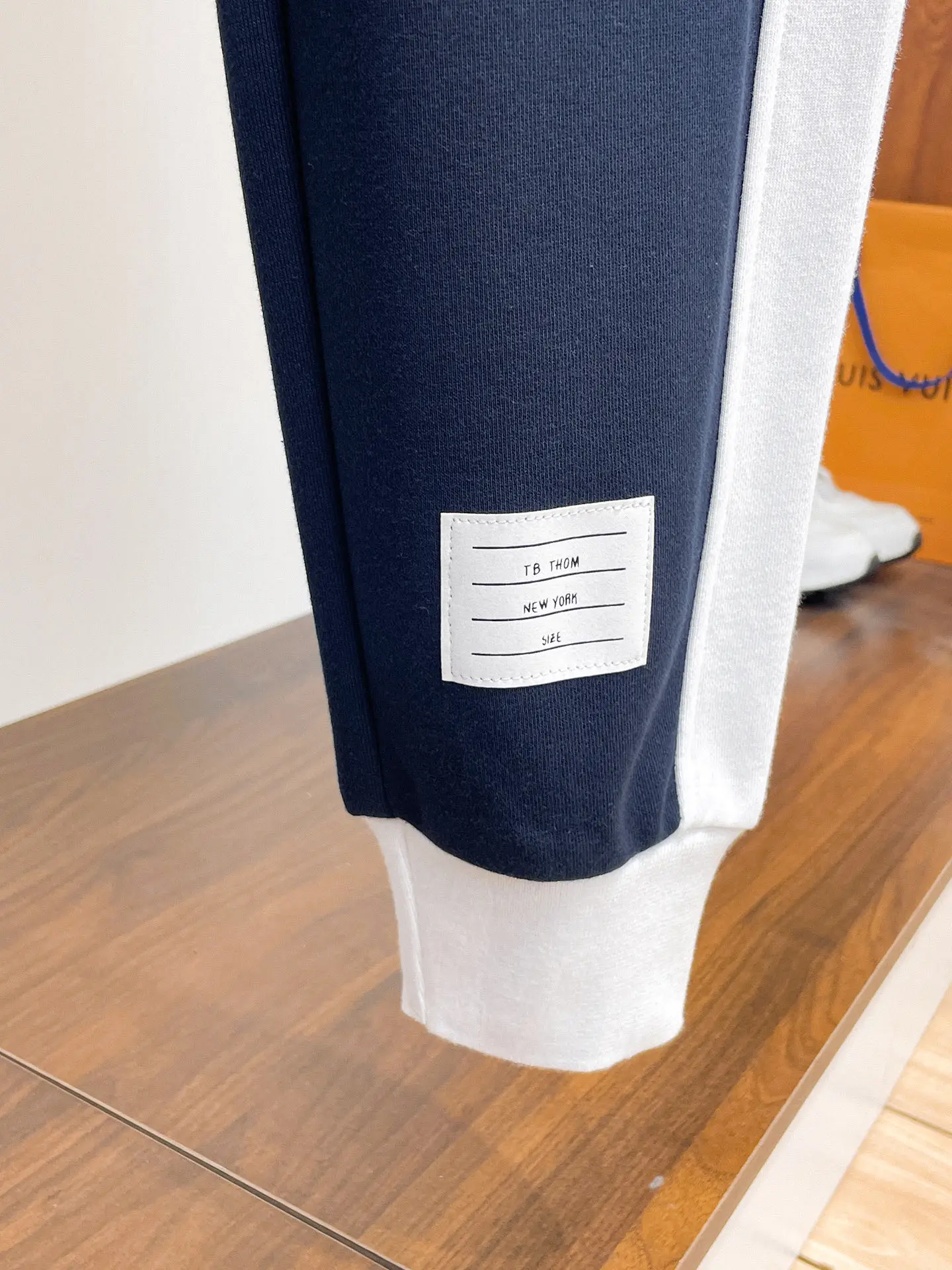Striped Cotton-Blend Sweatpants D29015004 — view 5