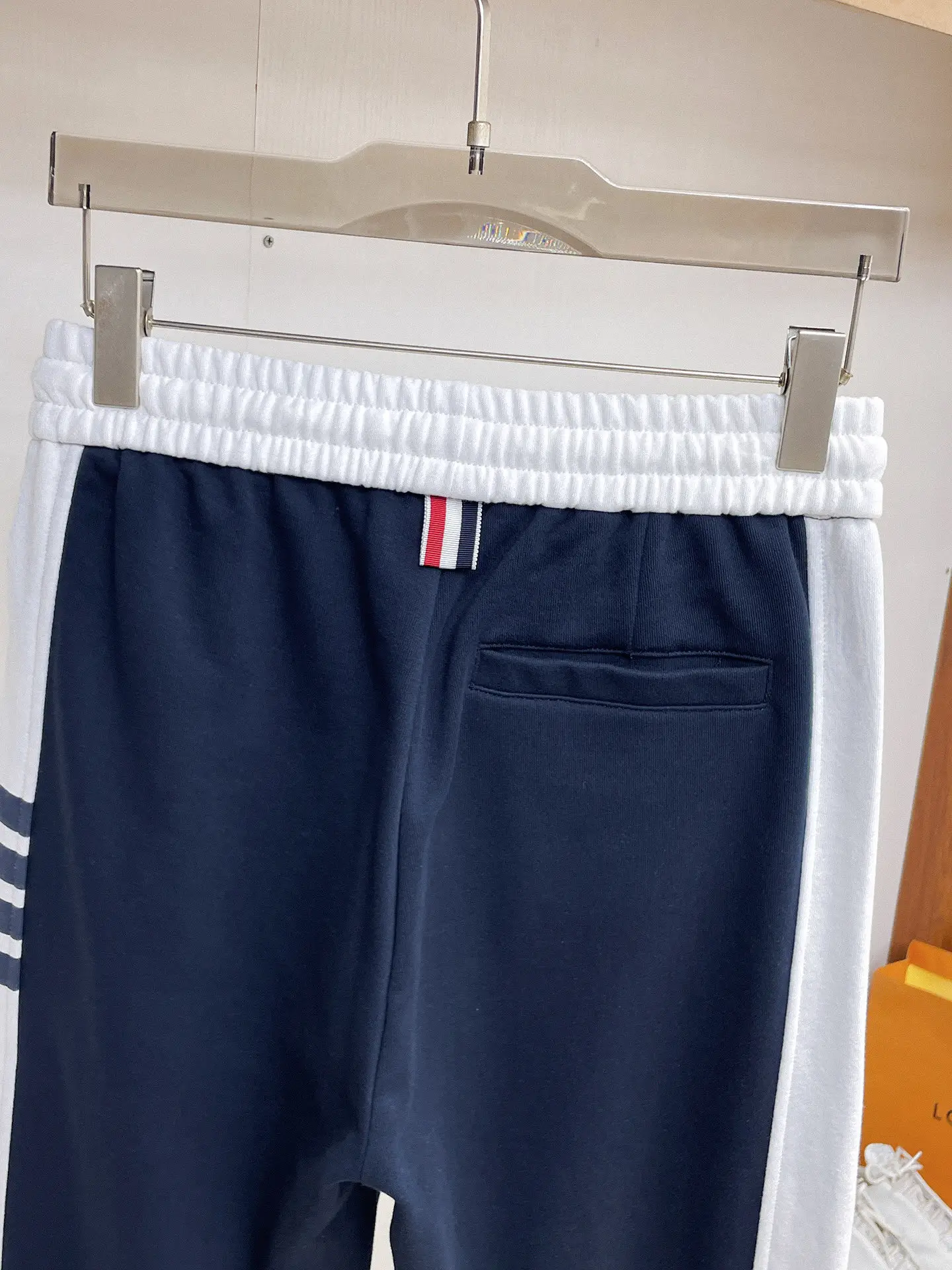 Striped Cotton-Blend Sweatpants D29015004 — view 9