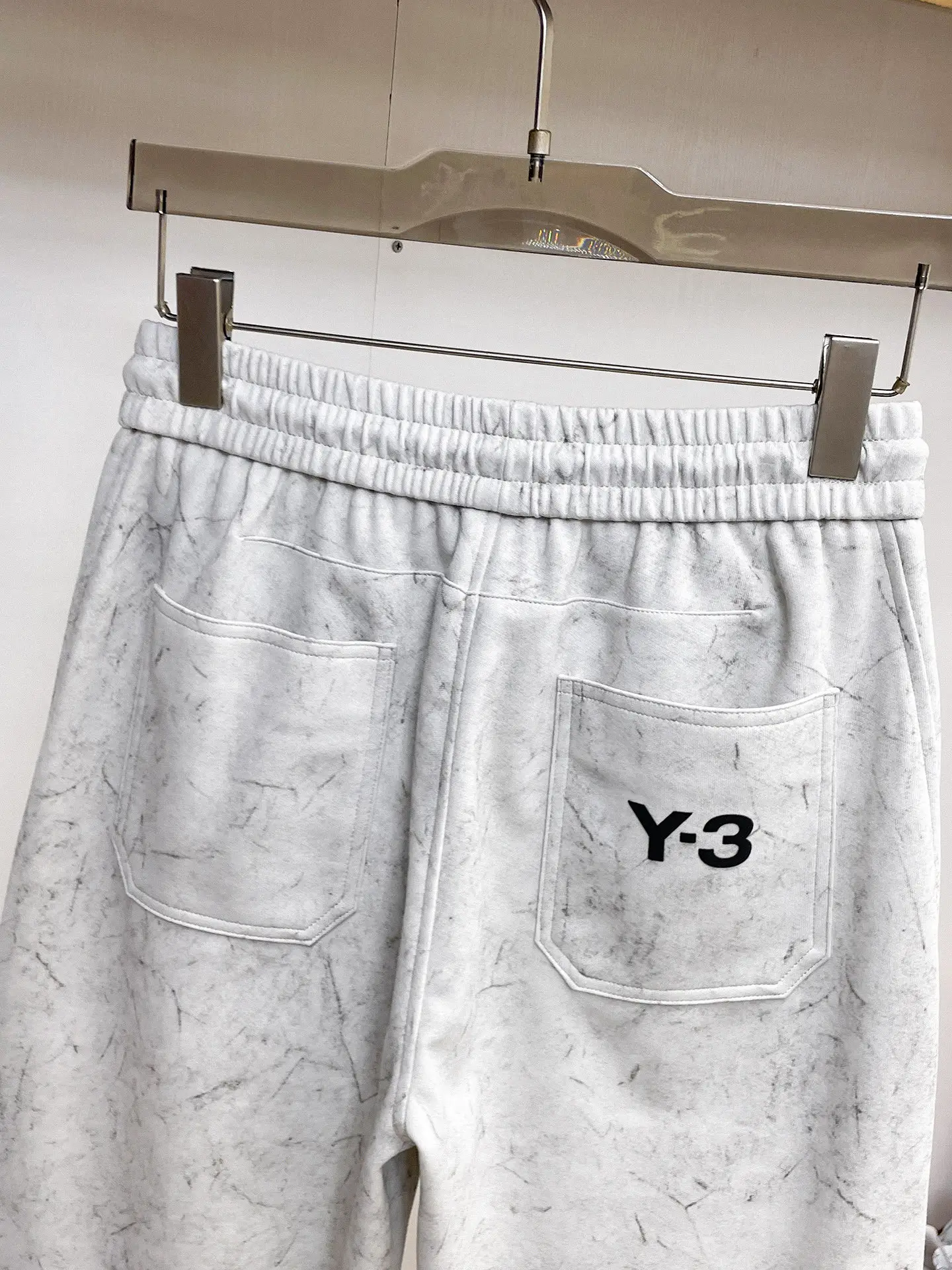 Y-3 Logo Print Drawstring Sweatpants D29014993 — view 9