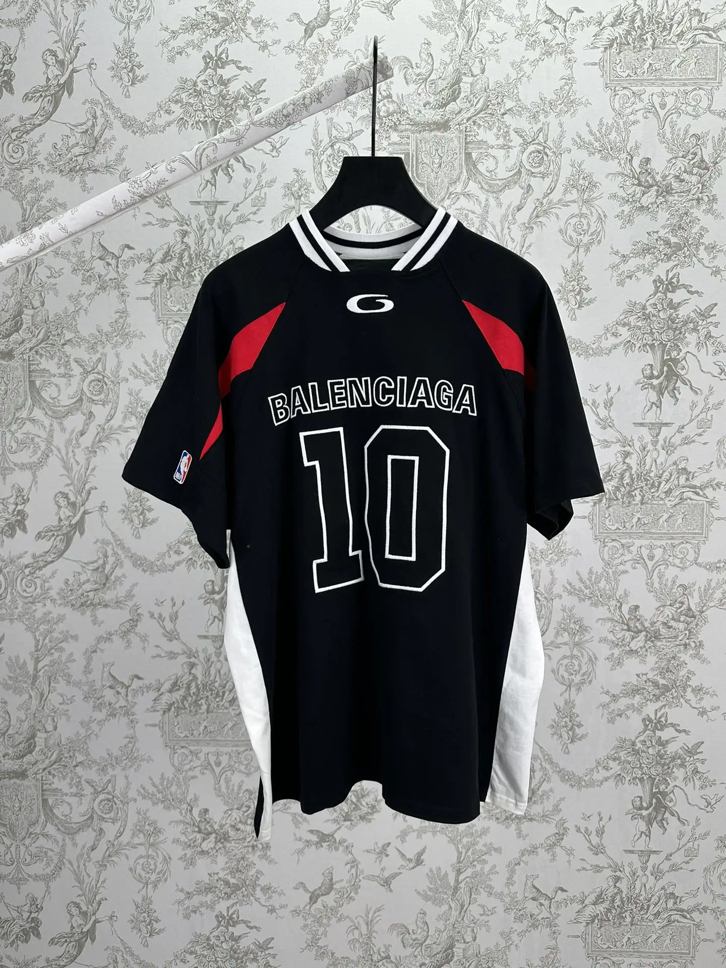 Balenciaga x NBA Embroidered Oversized T-Shirt D29514384