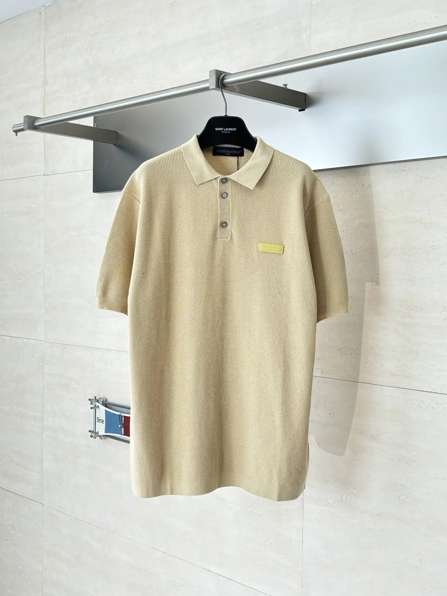 Waffle-Knit Silk-Blend Polo Shirt D29518619