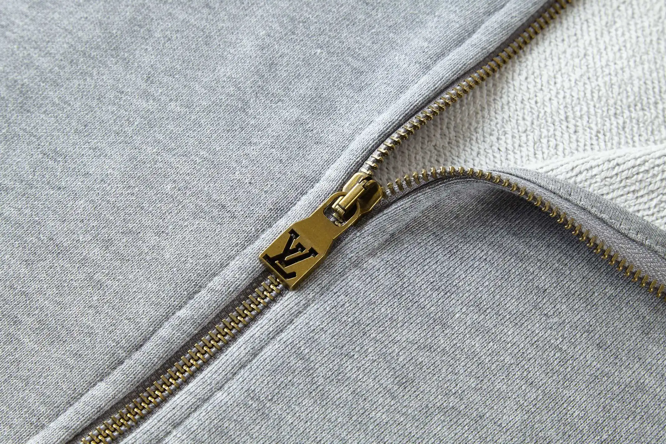 Monogram Sashiko Embroidered Zip-Up Hoodie D29522371 — view 5