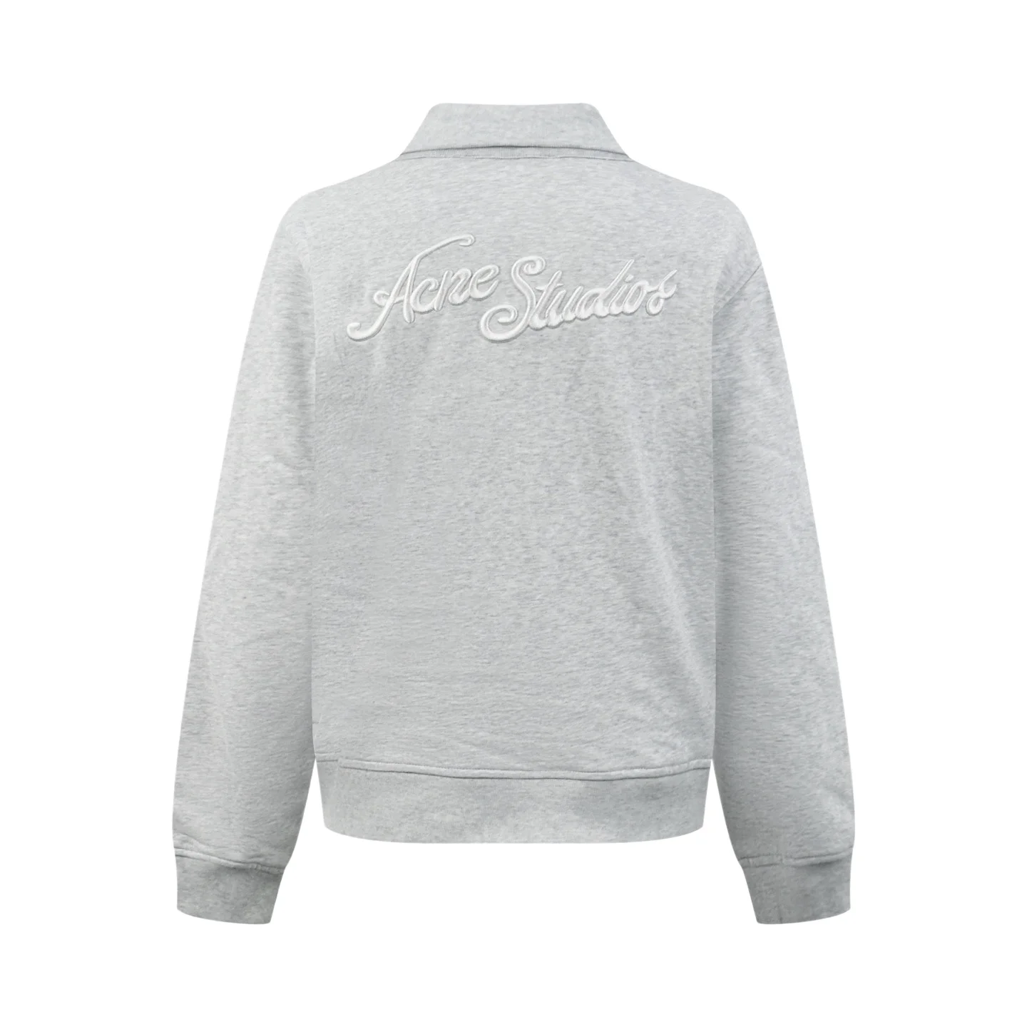 Logo-Embroidered Zip-Up Cotton Sweatshirt D29522305 — view 2
