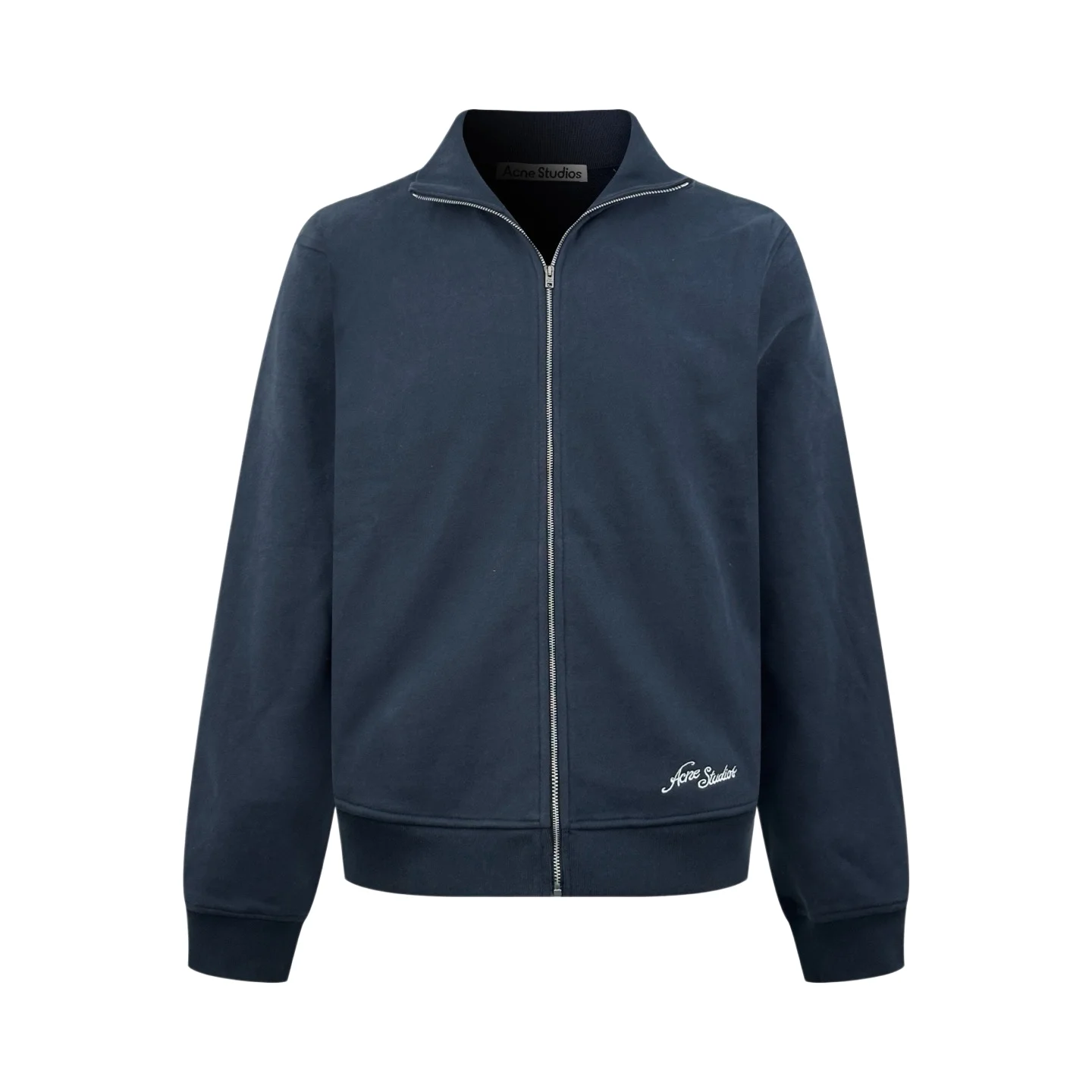 Logo-Embroidered Zip-Up Cotton Sweatshirt D29522304