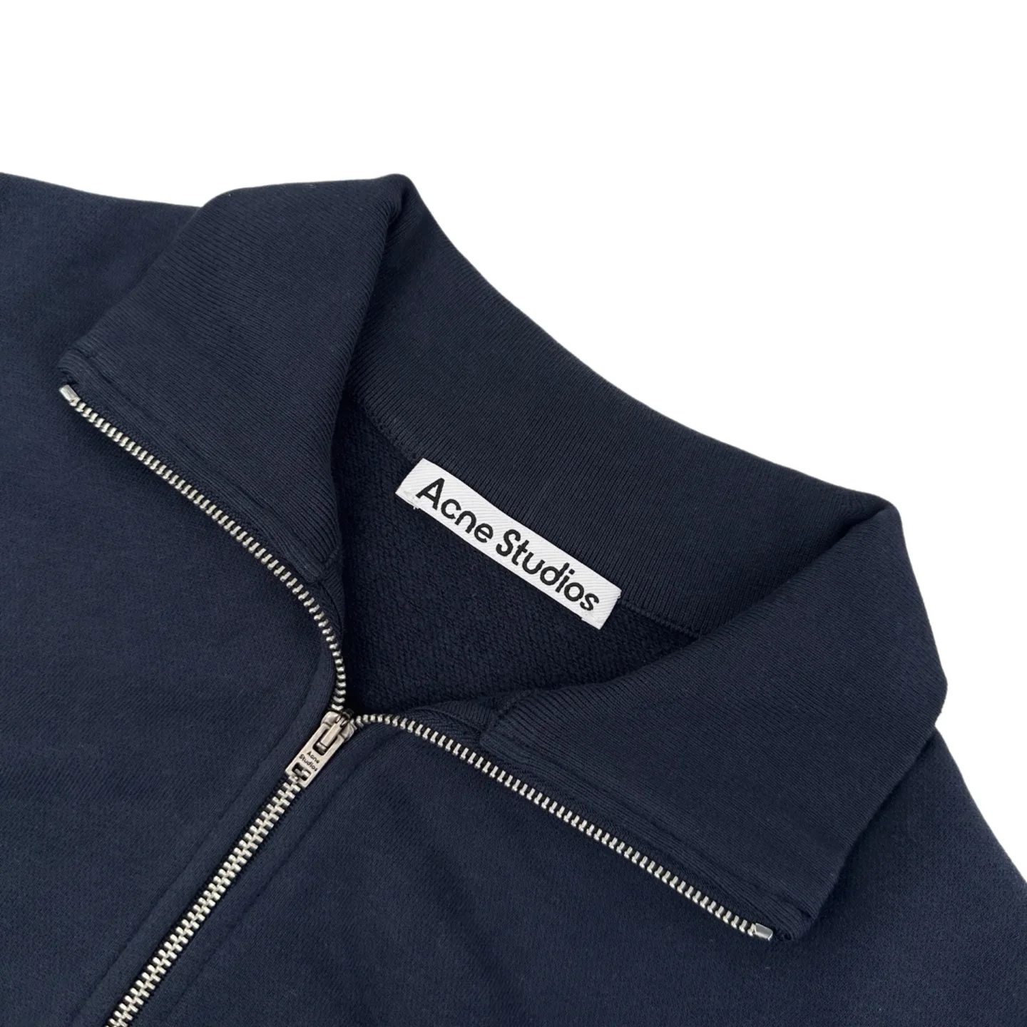 Logo-Embroidered Zip-Up Cotton Sweatshirt D29522304 — view 3