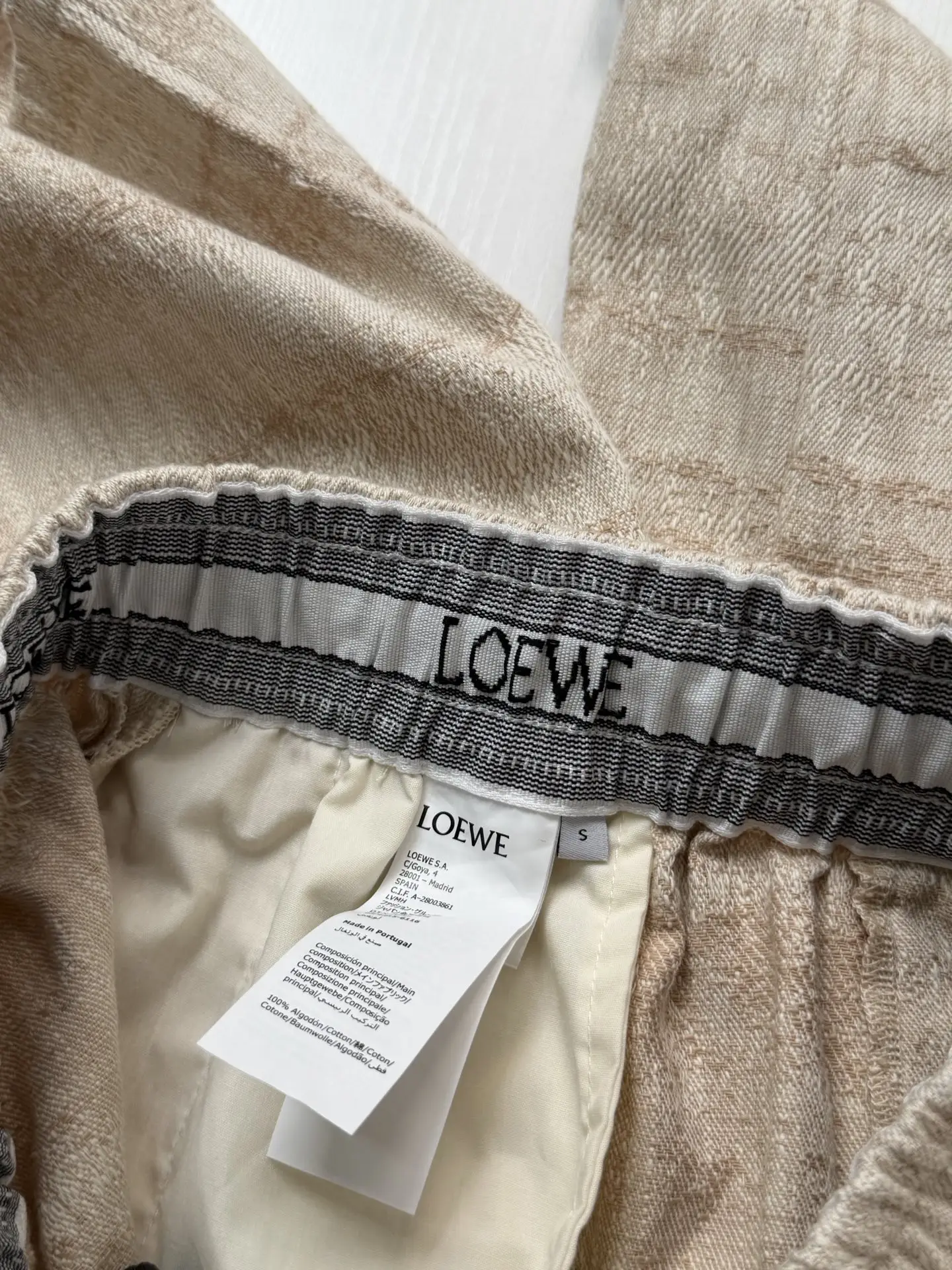 Gradient Striped Mixed-Knit Shorts D29518661 — view 7