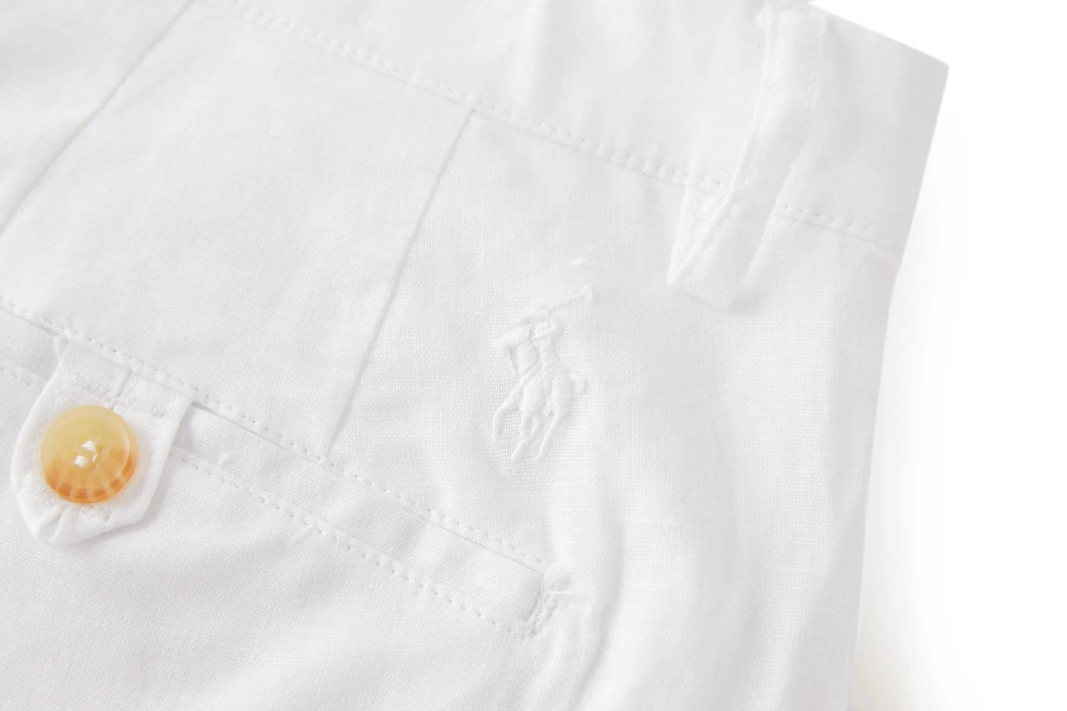 Bedford Embroidered Linen-Cotton Trousers D29520522 — view 6