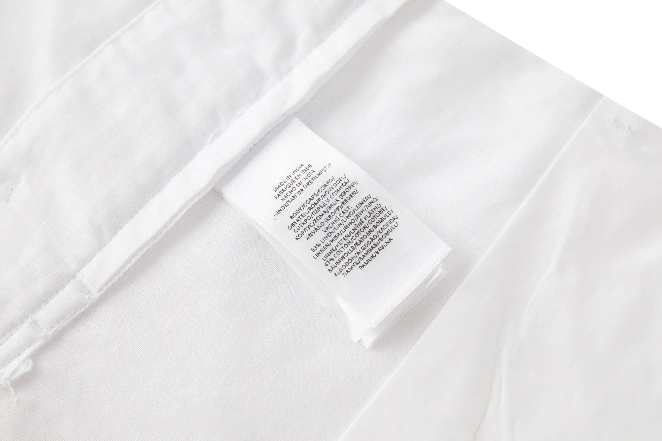 Bedford Embroidered Linen-Cotton Trousers D29520522 — view 7