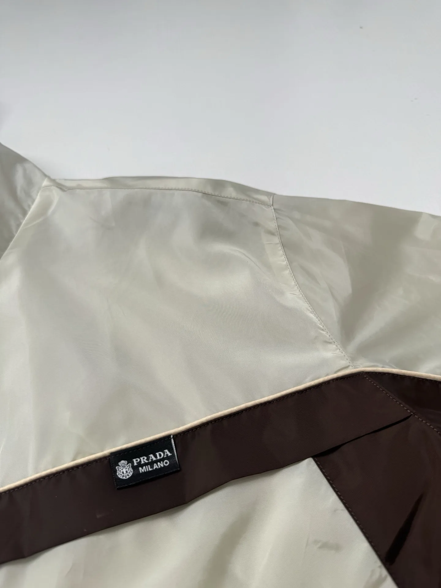 Contrast-Stripe Funnel-Neck Windbreaker Jacket D29818649 — view 4