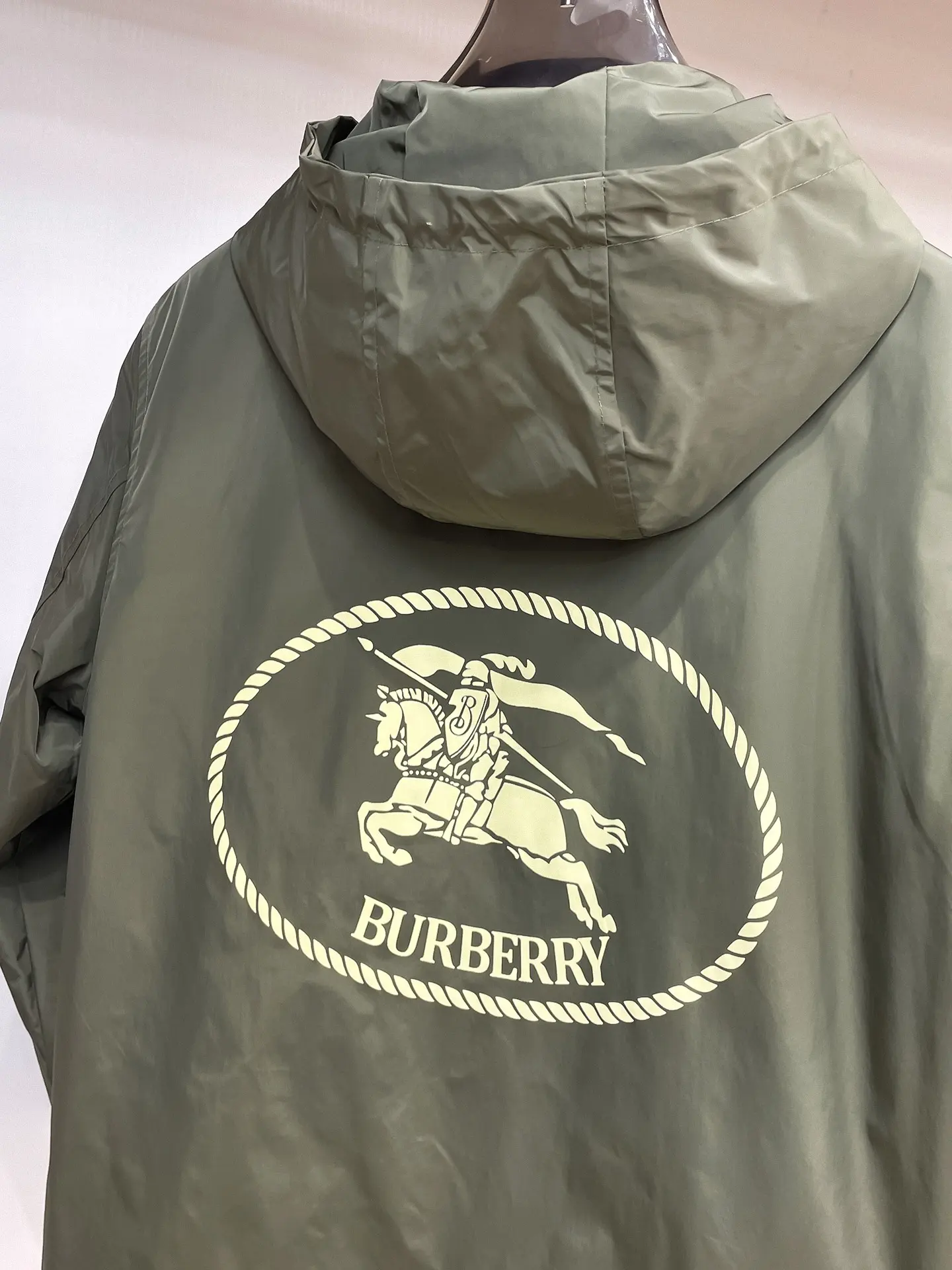 Logo-Appliqué Hooded Shell Jacket D30014765 — view 5