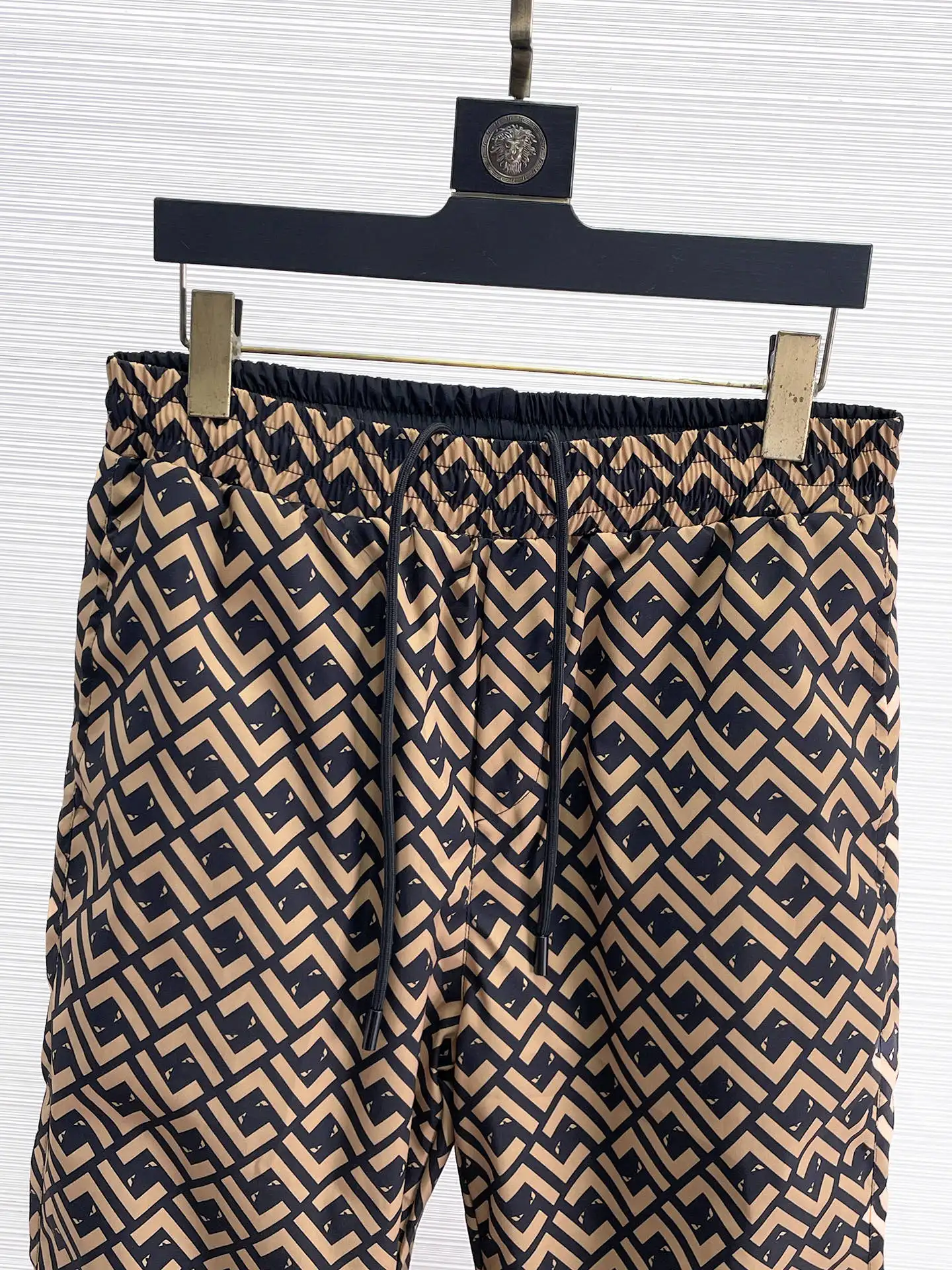 FF Monogram Print Drawstring Trousers D30014835 — view 4