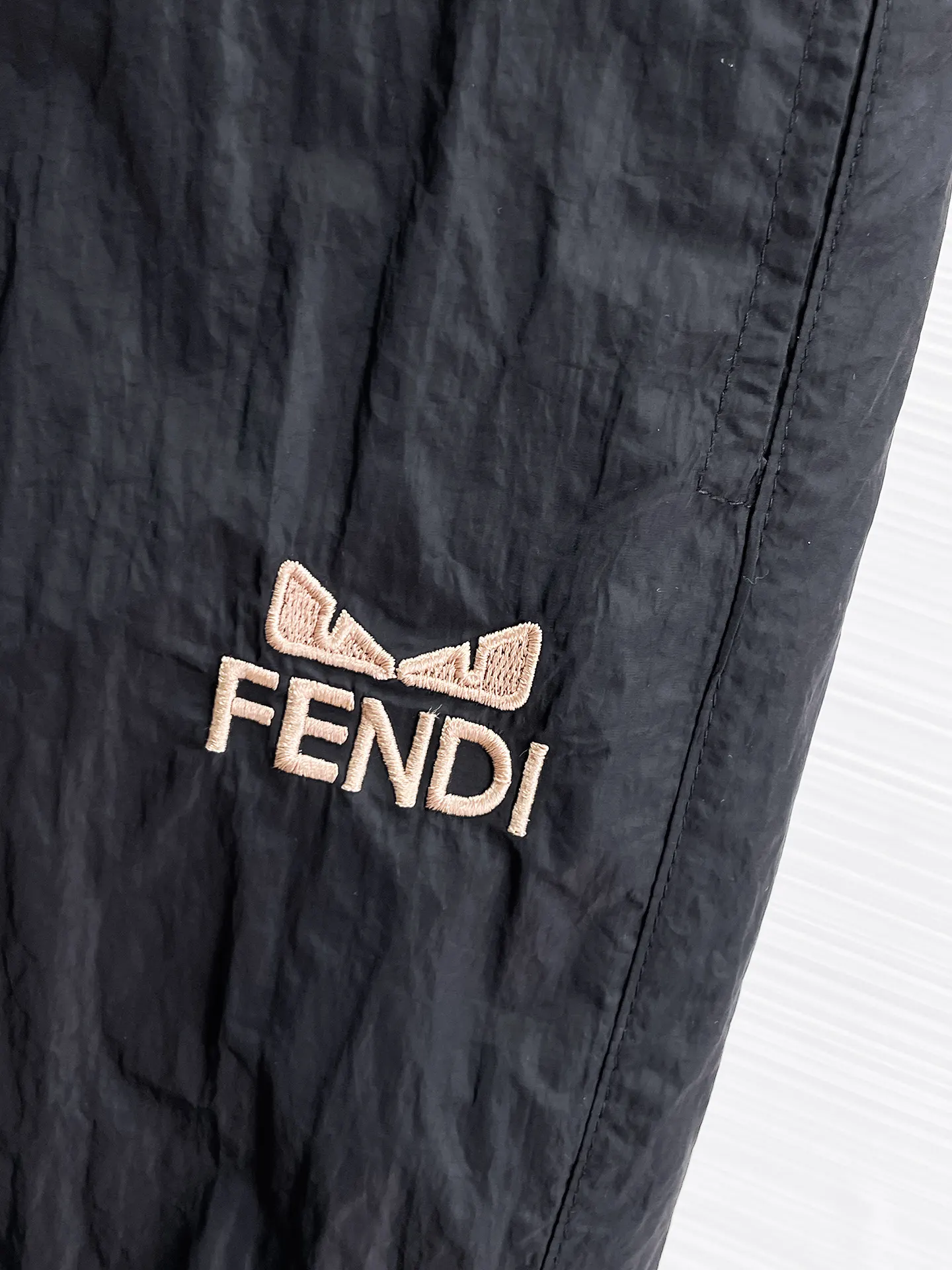FF Monogram Print Drawstring Trousers D30014835 — view 5