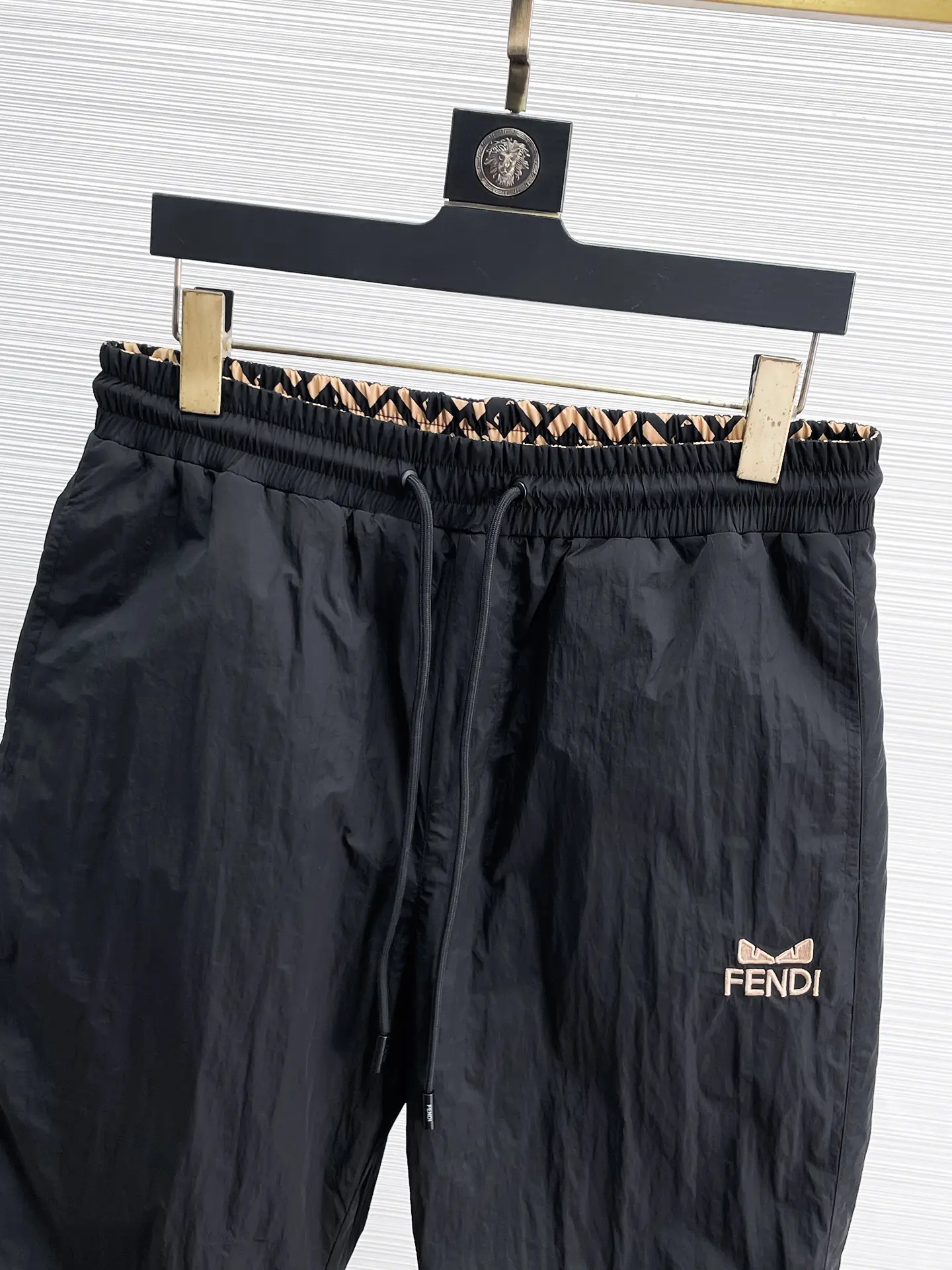 FF Monogram Print Drawstring Trousers D30014835 — view 6