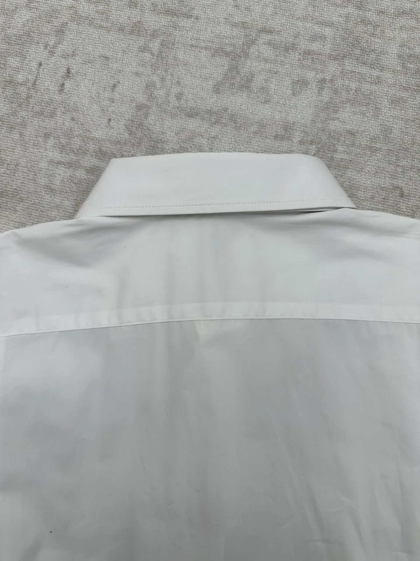 Embroidered Logo Cotton Poplin Shirt D30014381 — view 9